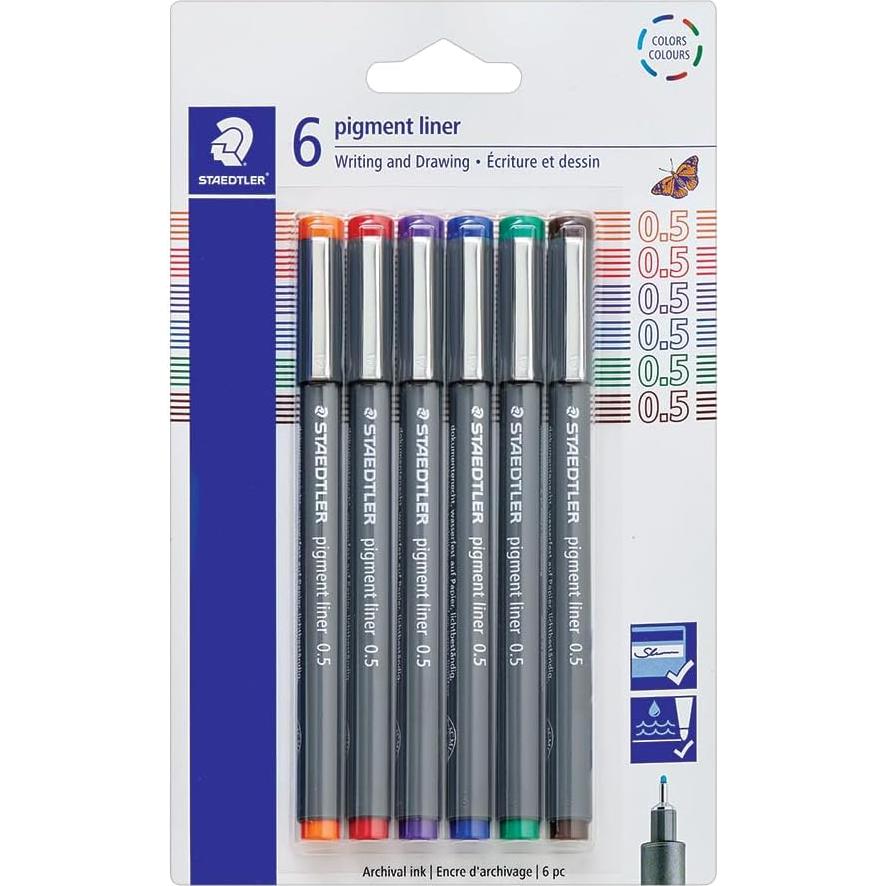 Lápices de Pigmento Staedtler 30805SB6A6ST 6 Colores