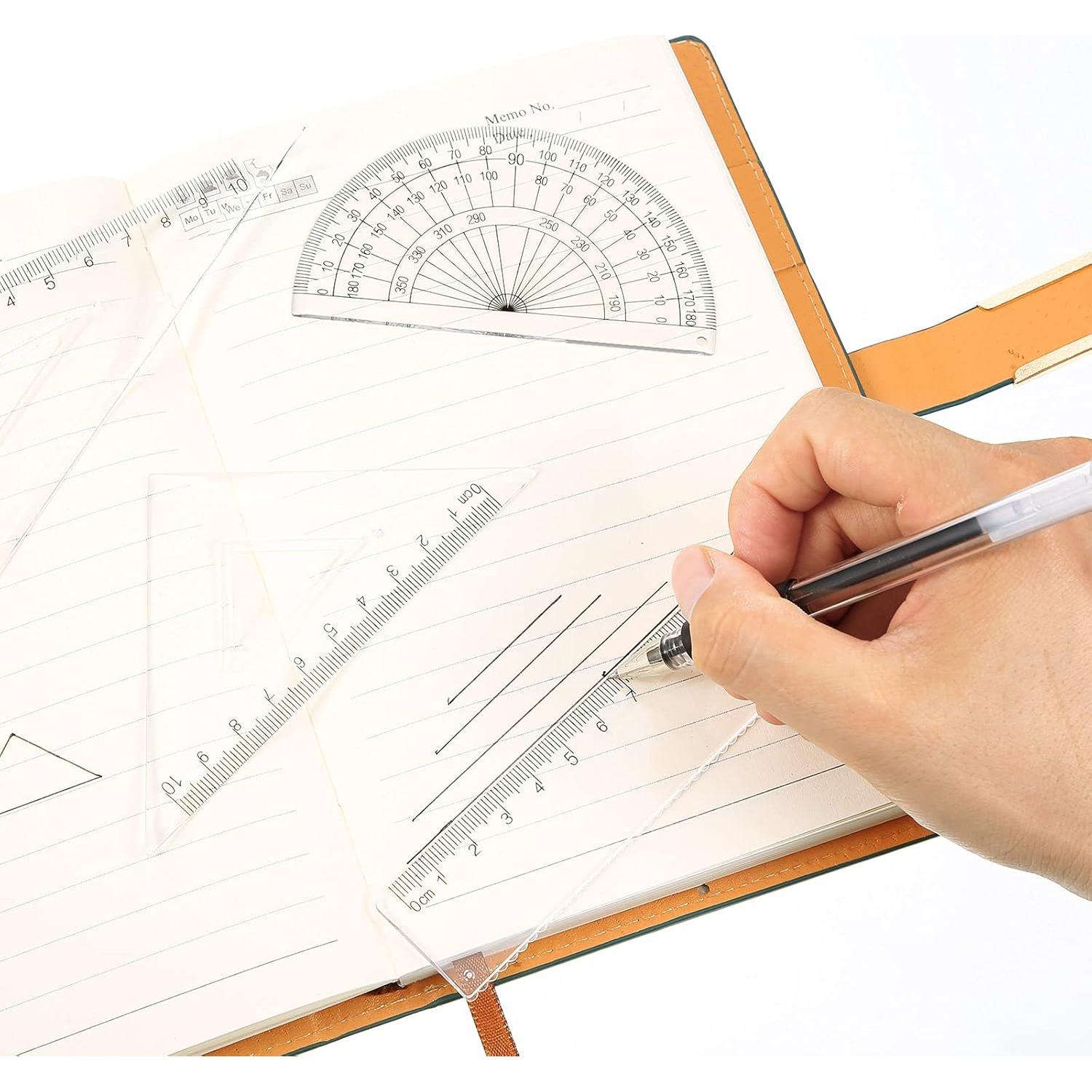 Kit de Plantillas Geométricas Zonon 10 Pcs 30.48 cm