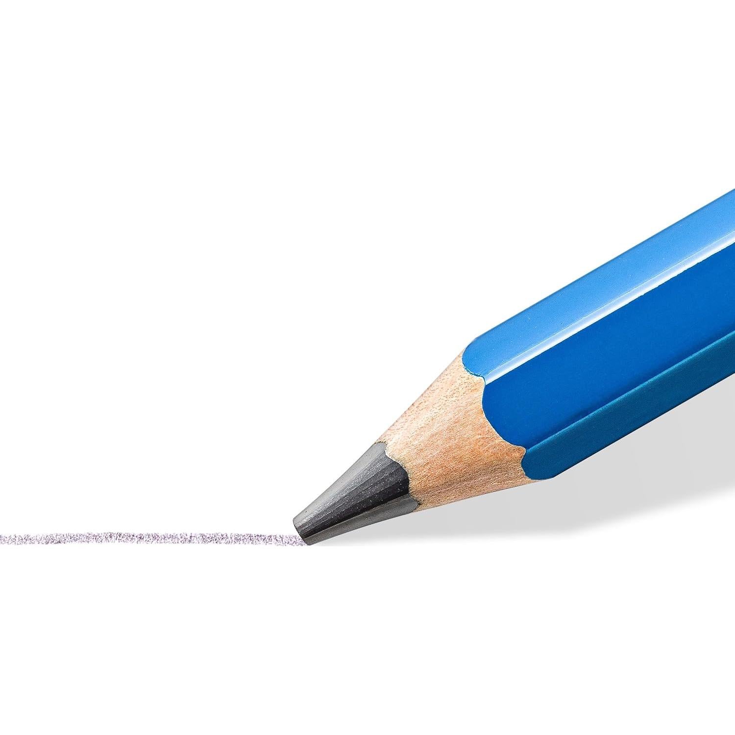 Set de 5 lápices de dibujo Jumbo Staedtler Lumograph HB 3B 4B 6B 8B