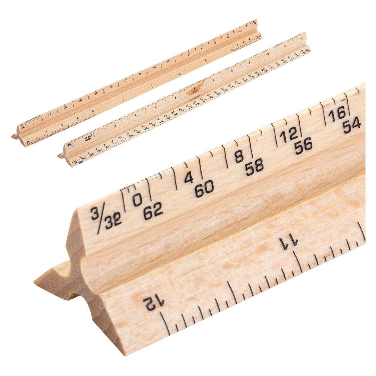 Regla de Escala Arquitectónica Mr. Pen 30.48 cm - Paquete de 2