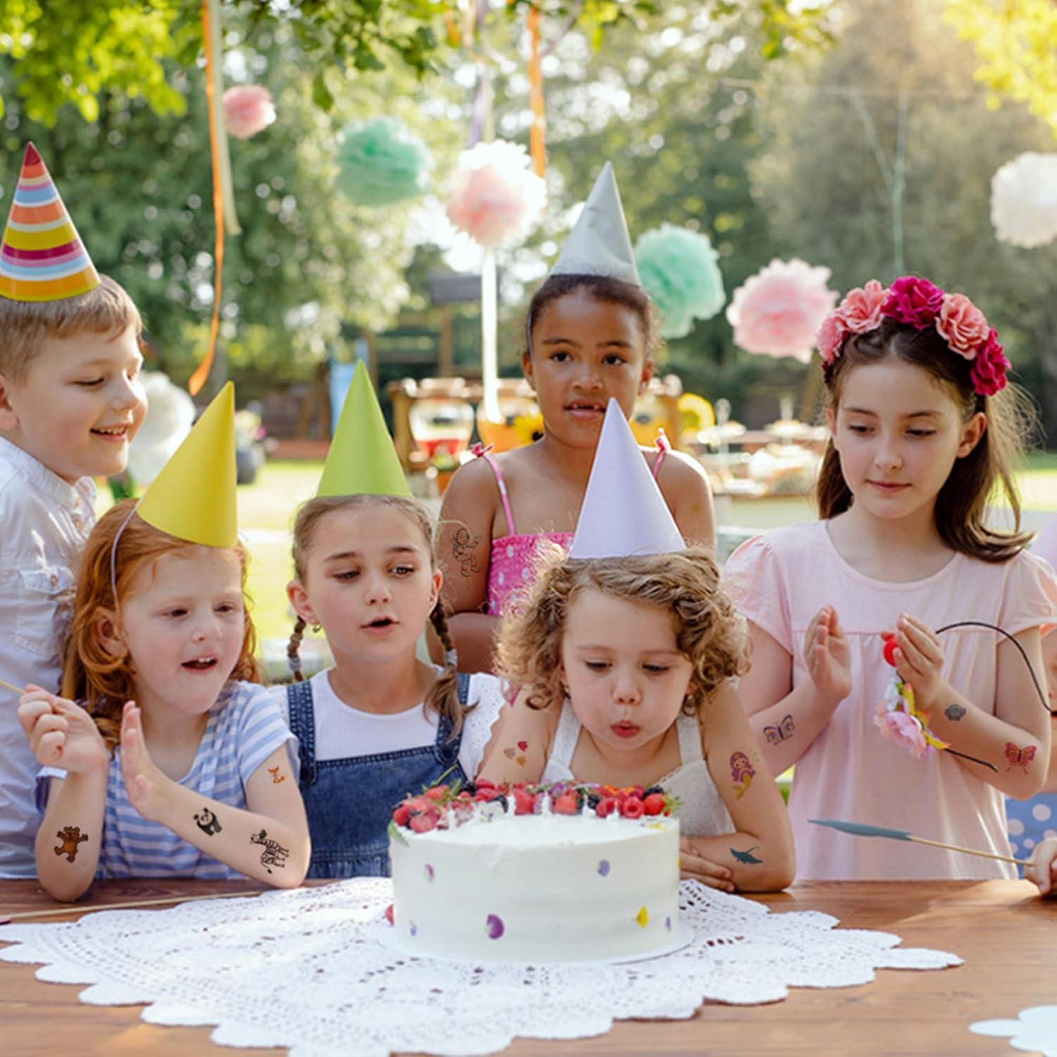 Tatuajes Temporales para Niños CartaChic - 330+ Diseños Divertidos