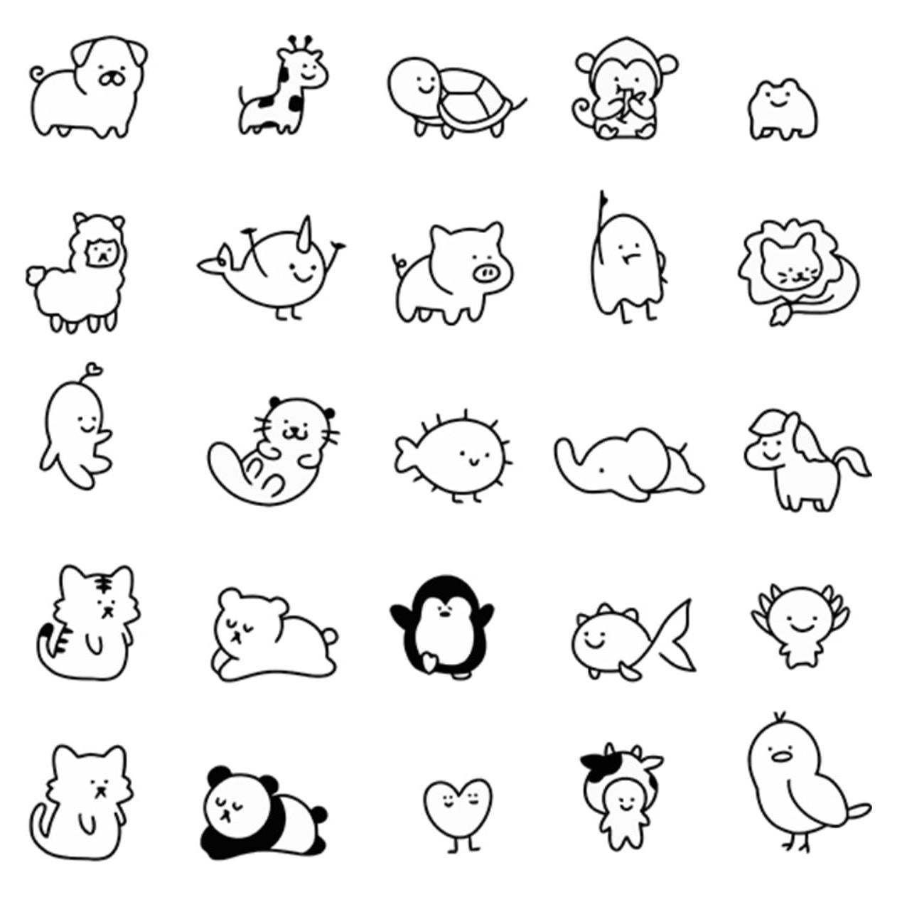 Tatuaje Semipermanente INKARTLINK 2 Hojas Extra Grande Animales