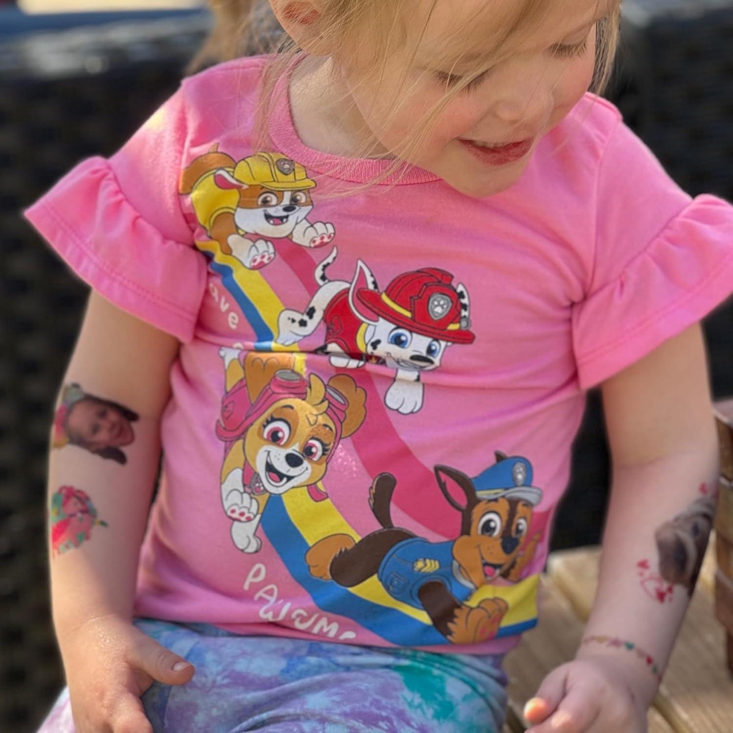 Tatuajes Temporales Personalizados Gran Punto de Felicidad - Set de 12