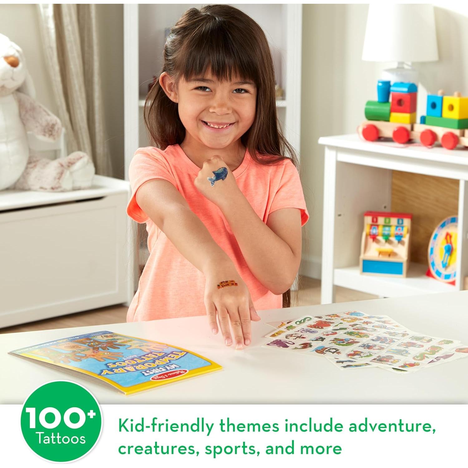 Tatuajes Temporales Melissa & Doug - Más de 100 Diseños