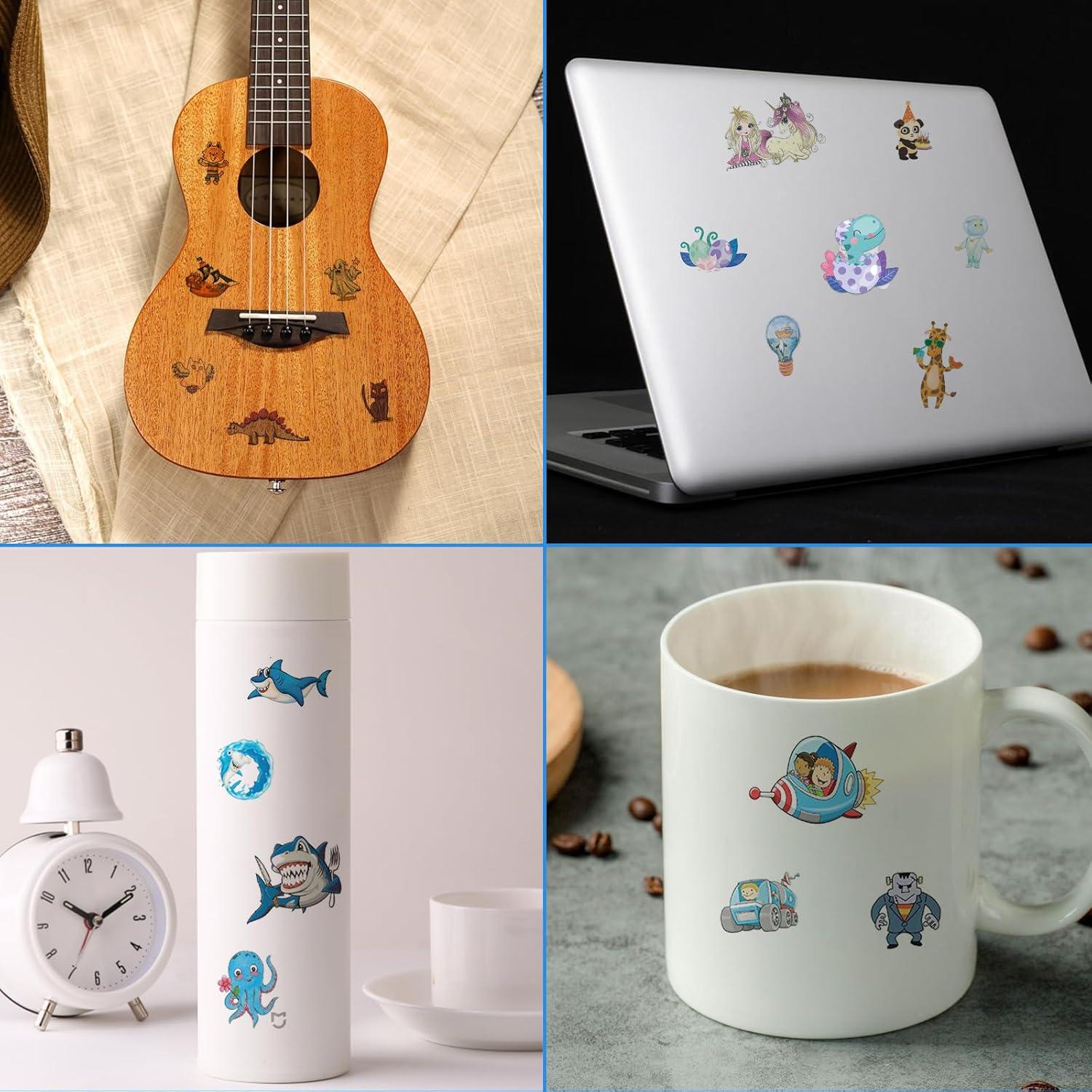 Set de Tatuajes Temporales para Niños Zhtulck - 800 Diseños Creativos