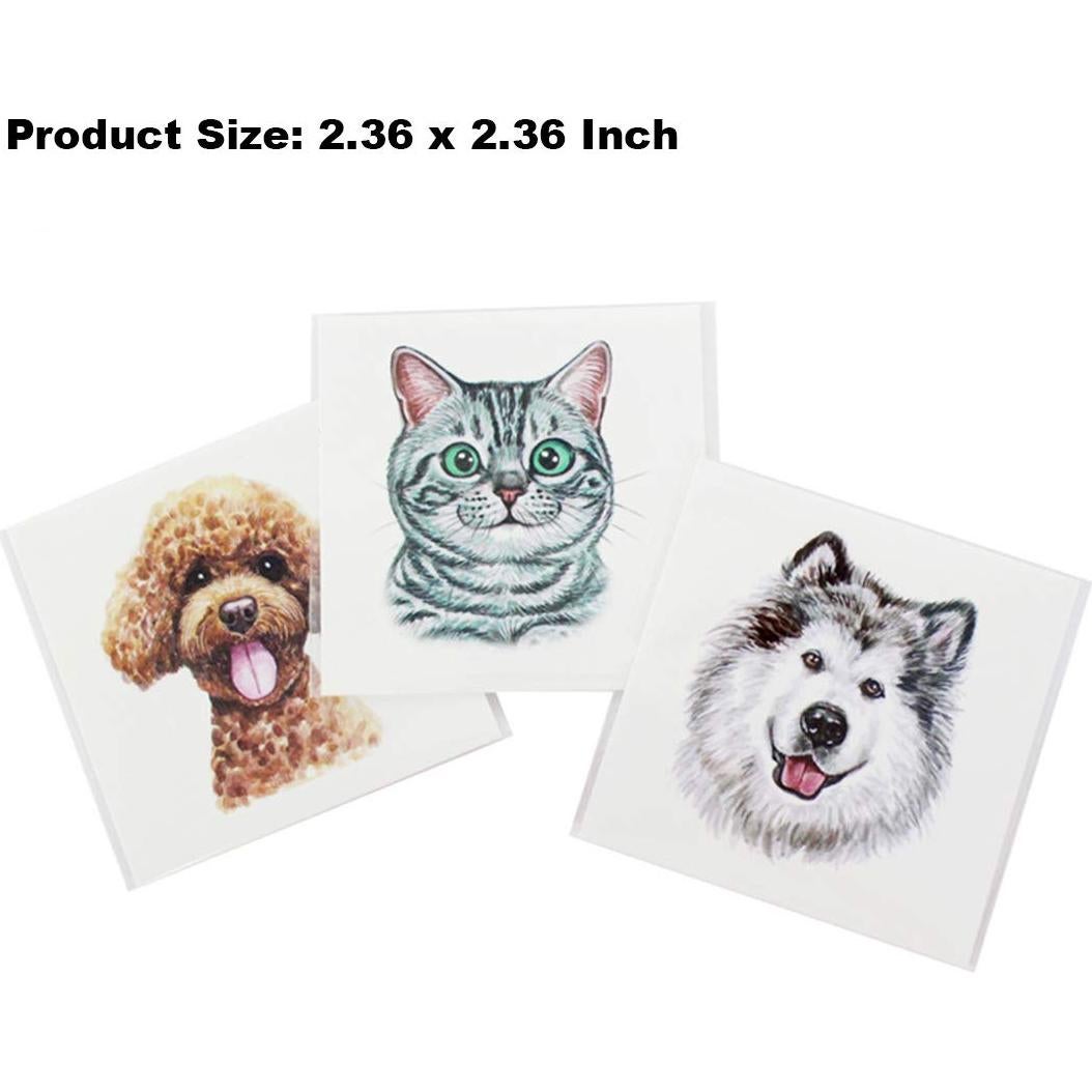 Tatuajes Temporales de Animales Ooopsi - 30 Piezas para Niños