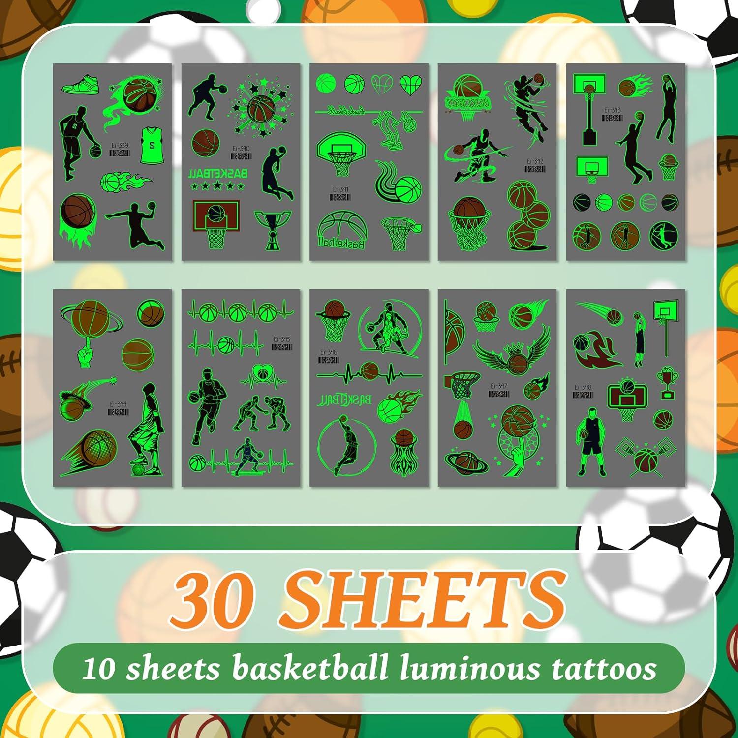 Tatuajes Temporales Brillantes EMOME para Niños - 90 Estilos