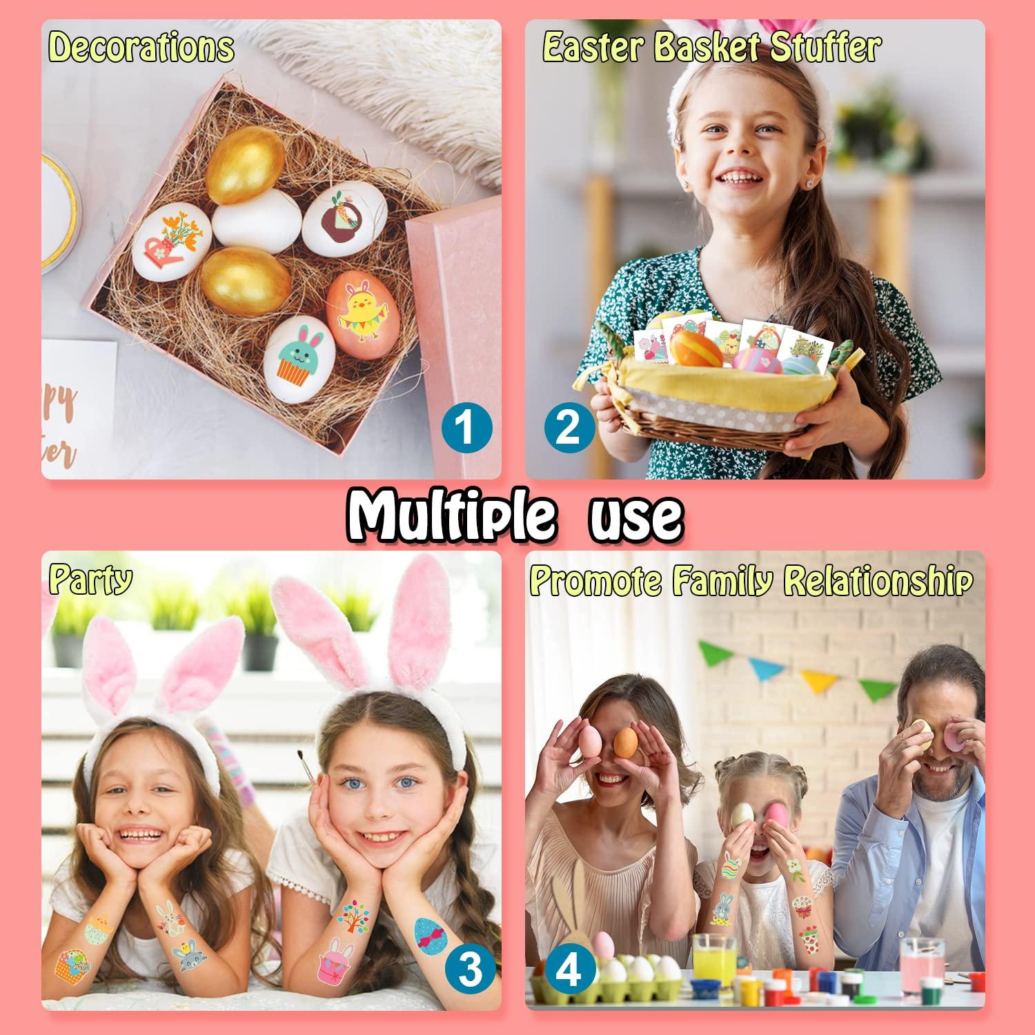 Tatuajes Temporales Luminosos Partywind para Niños - 50 PCS