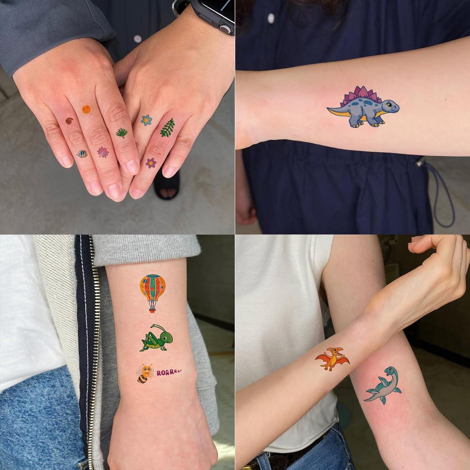 Tatuajes Temporales para Niños Funtattoo 30 Hojas 400+ Estilos