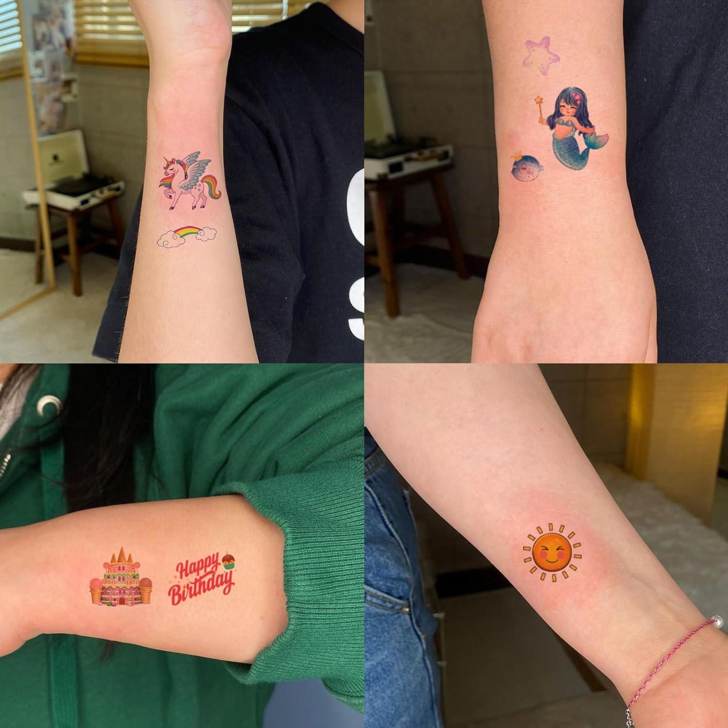 Tatuajes Temporales para Niños Funtattoo 30 Hojas 400+ Estilos