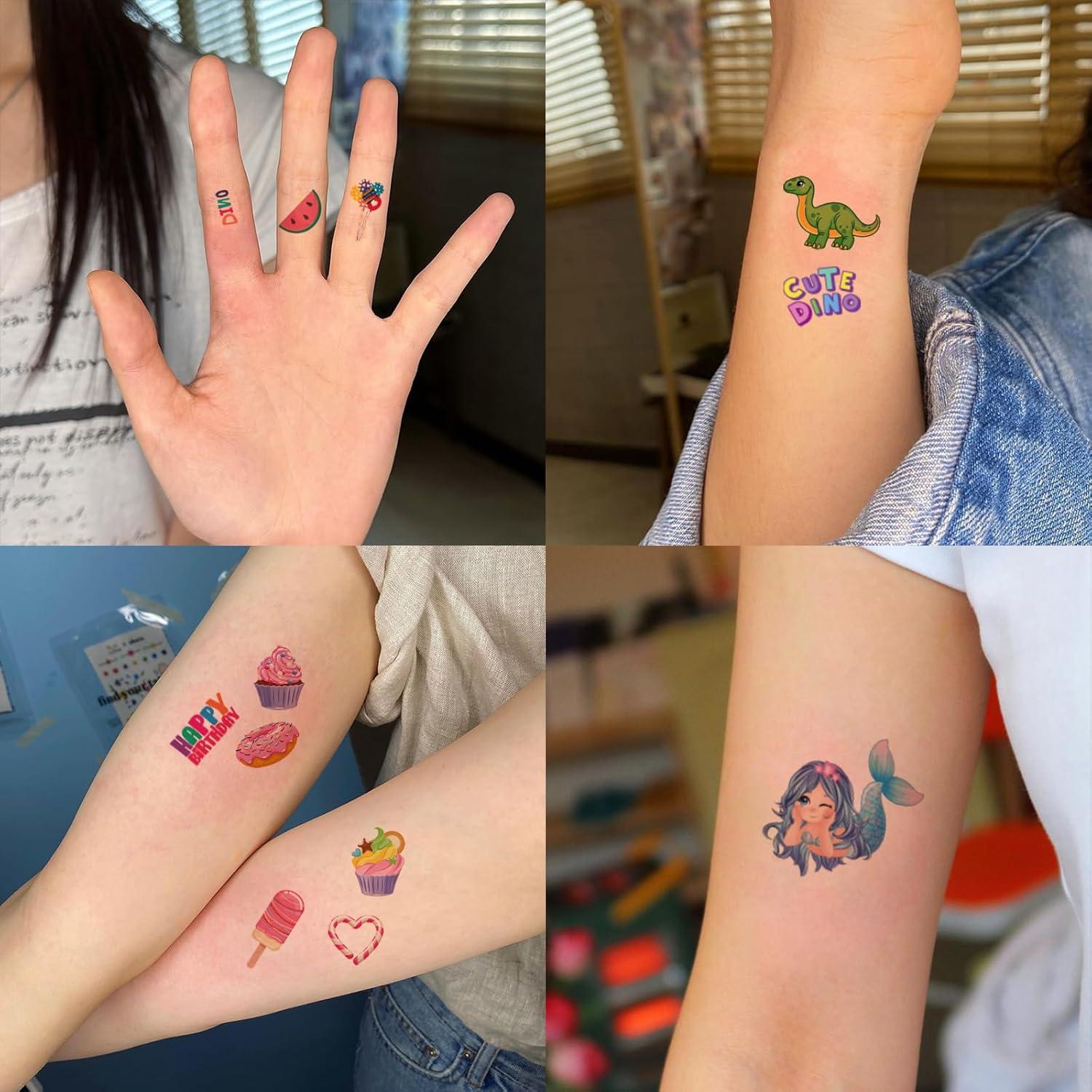 Tatuajes Temporales para Niños Funtattoo 30 Hojas 400+ Estilos