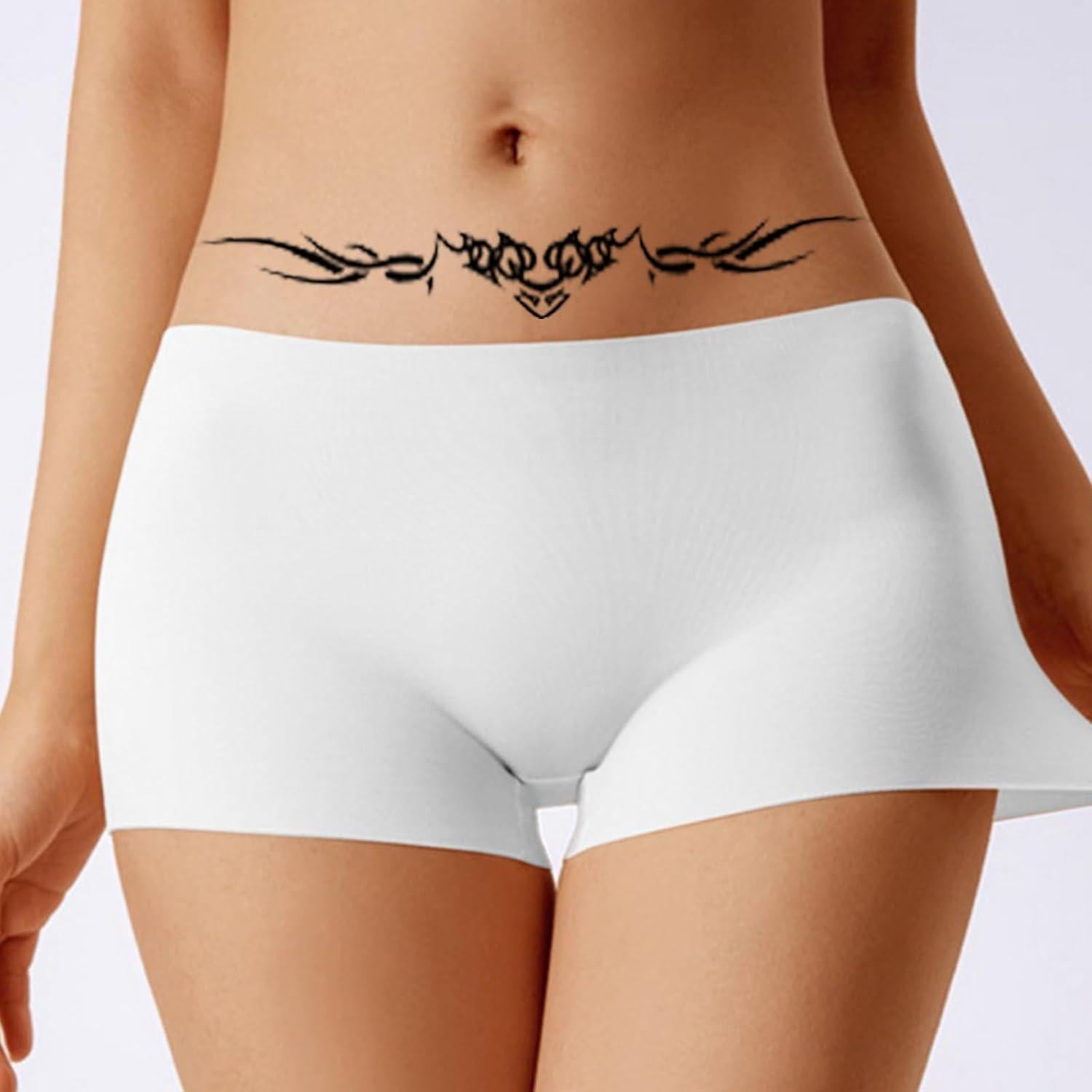 Pegatinas Tatuajes Temporales Sexy Flor 12 Hojas HinchJone