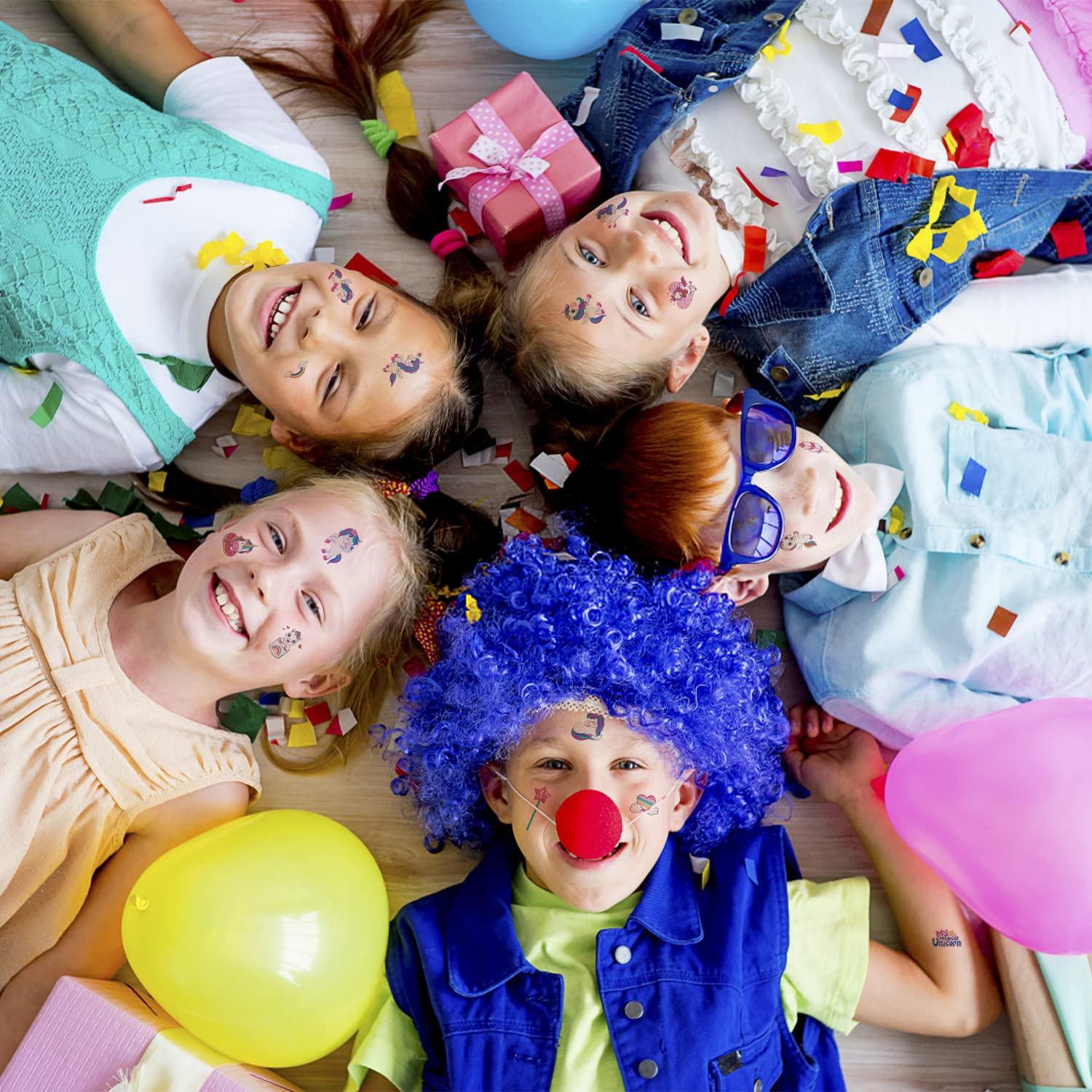 Tatuajes Temporales Brillantes AIRNOGO 310 Estilos para Niños