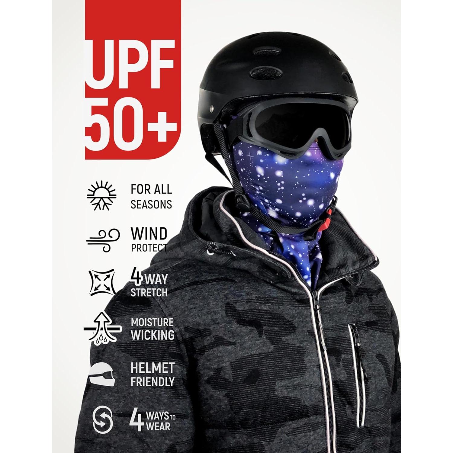 Balaclava GOT Sports UPF 50+ para Esquí y Motocicleta