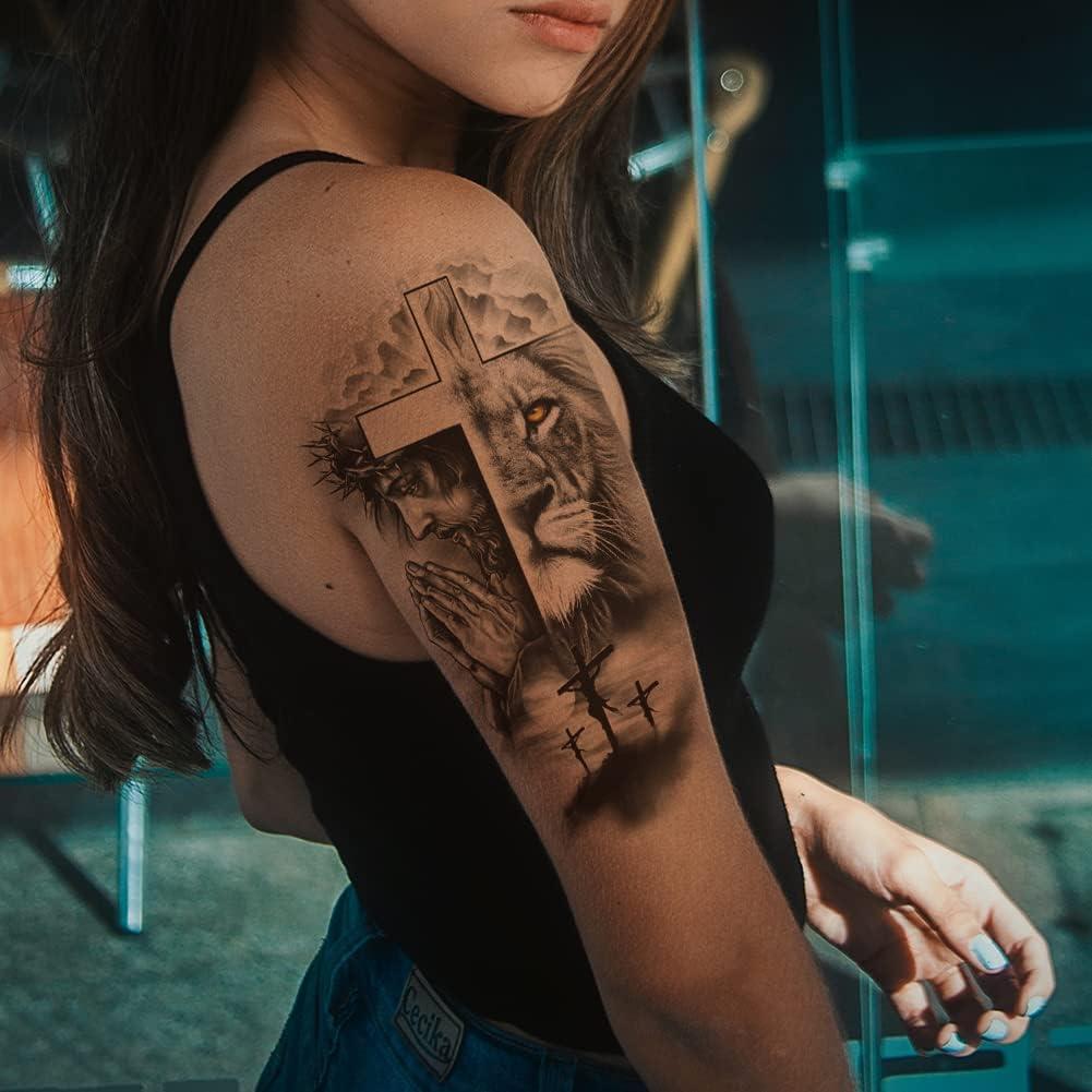 Tatuajes Temporales Impermeables Esoul - 2 Hojas 11.4x21cm