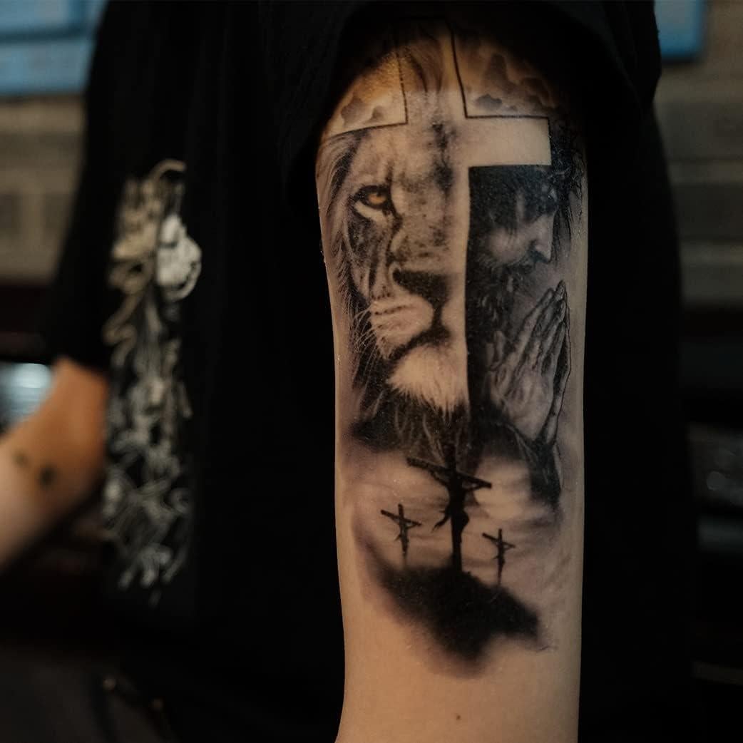 Tatuajes Temporales Impermeables Esoul - 2 Hojas 11.4x21cm