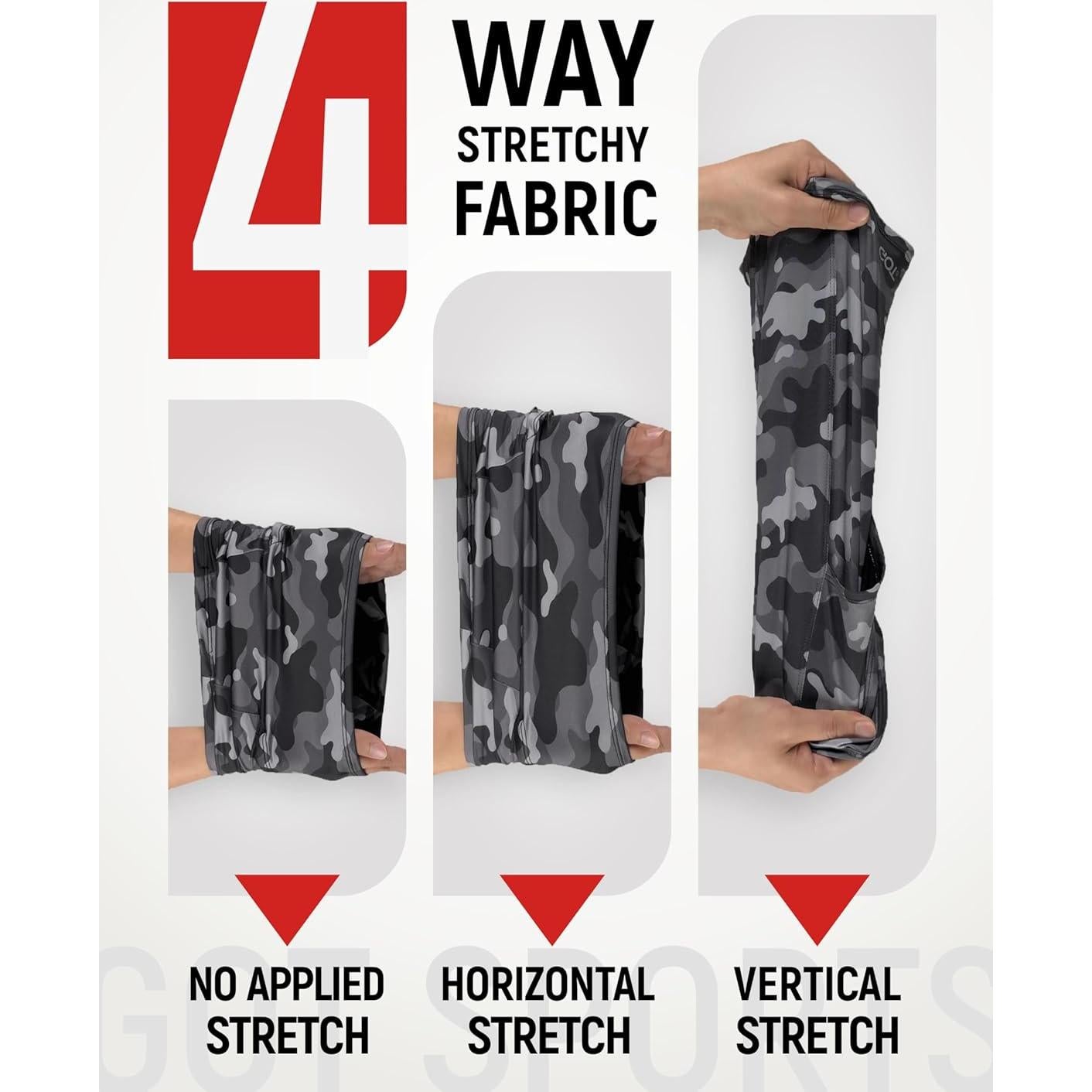 Balaclava GOT Sports UPF 50+ Camuflaje Noche Talla Única