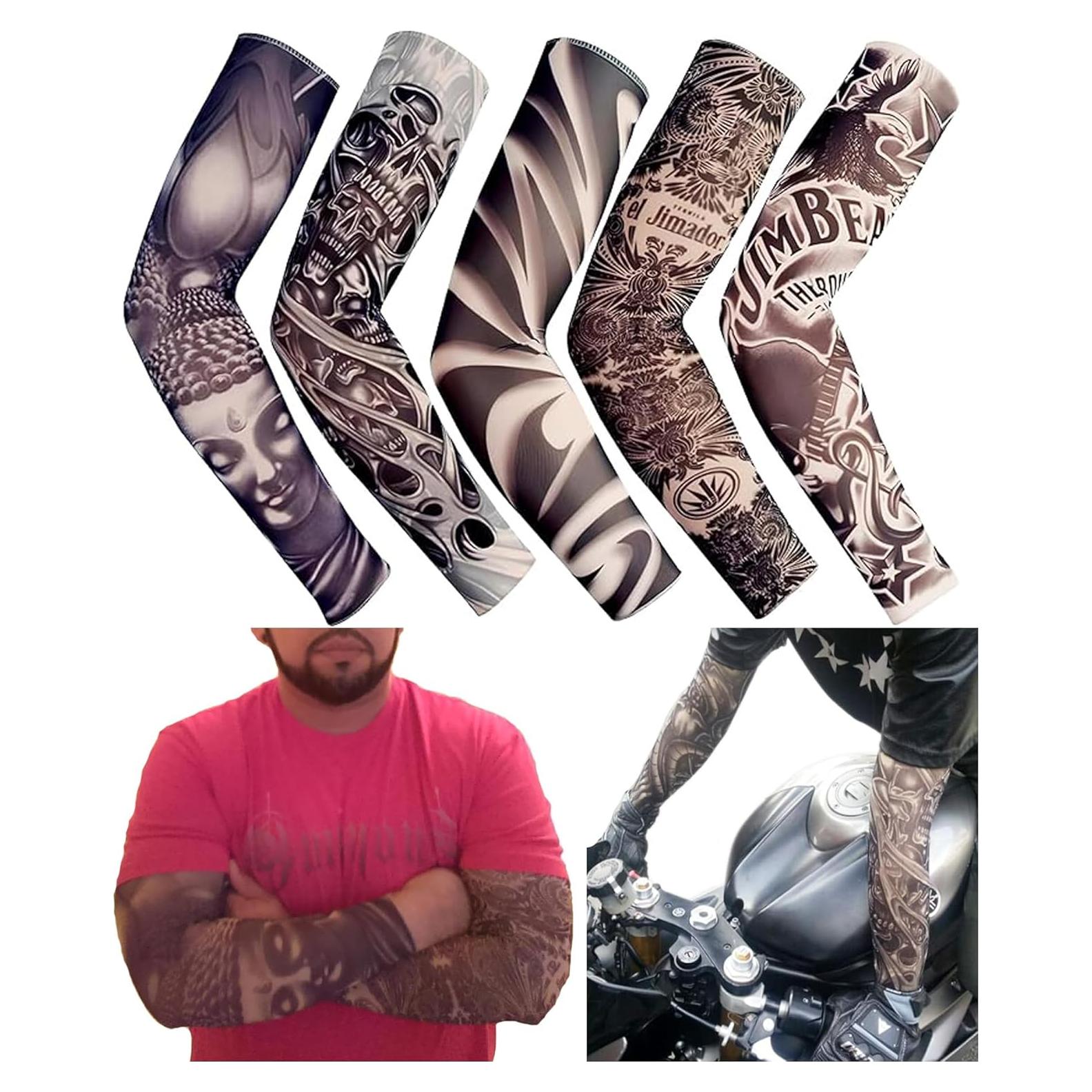 Mangas de Tatuaje Falsas iToolai - 5 Diseños Unisex