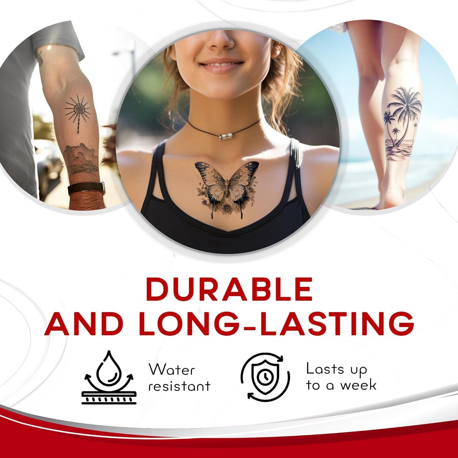 Papel de Tatuaje Temporal BubblePop! 10 Hojas A4 Brillante