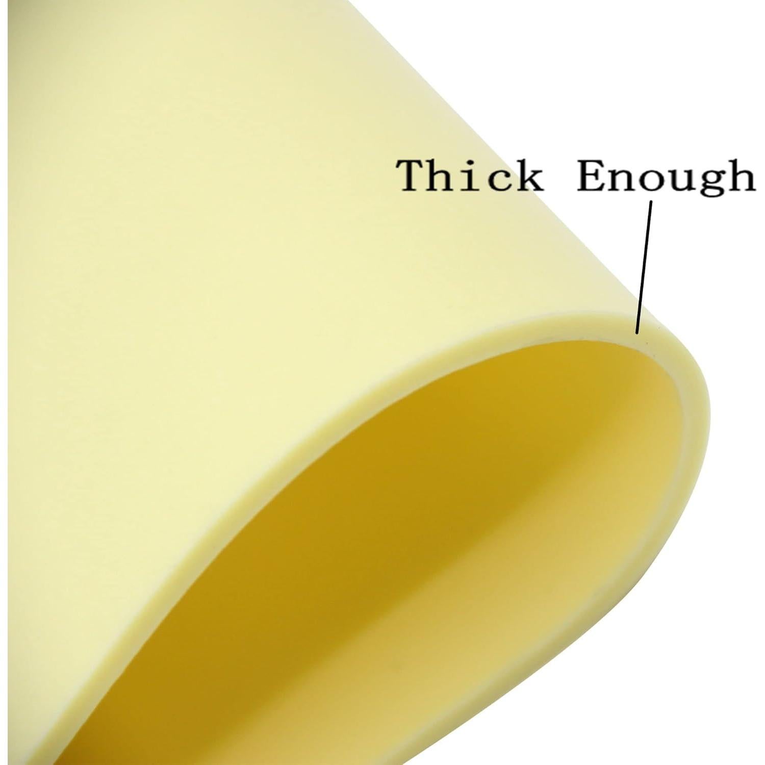 5 Piezas Piel de Práctica de Tatuaje 3mm Silicona Doble Cara