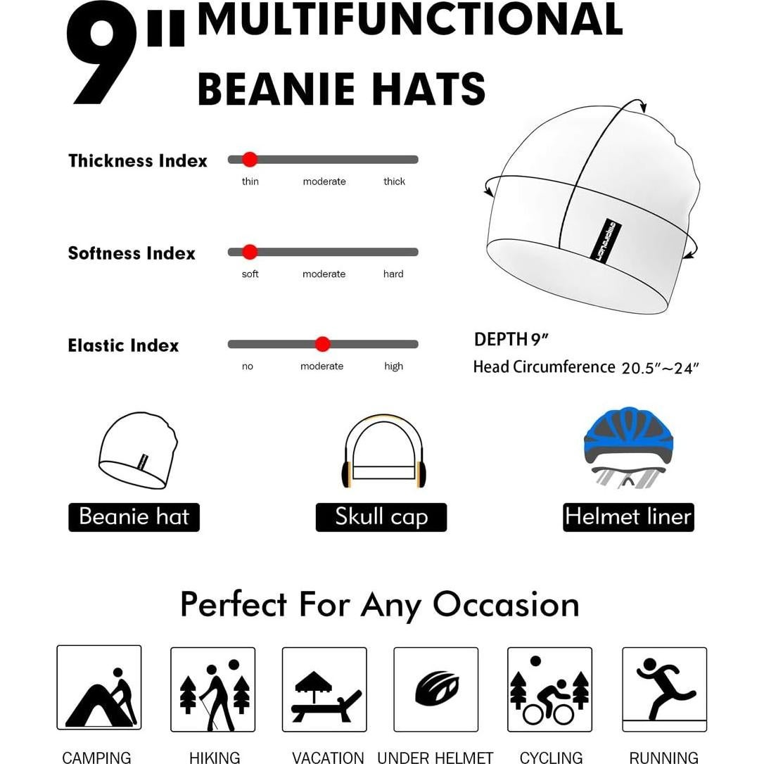 Gorro multifuncional Empirelion unisex 20.5-23.5" ajuste