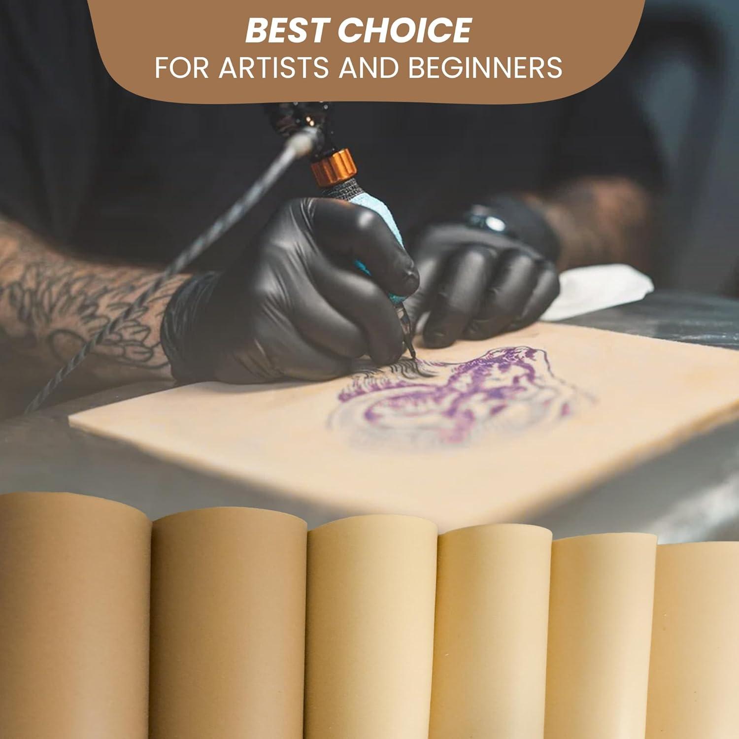 Piel Falsa de Práctica para Tatuaje Caktus - 10 Piezas 14x18.5cm