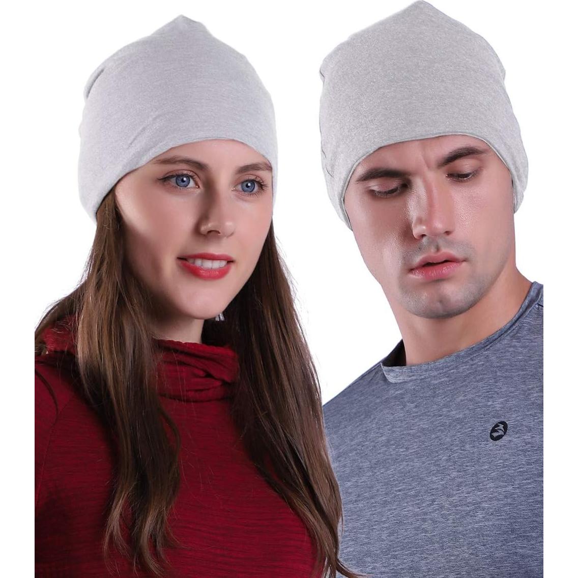 Gorro multifuncional Empirelion gris claro para correr