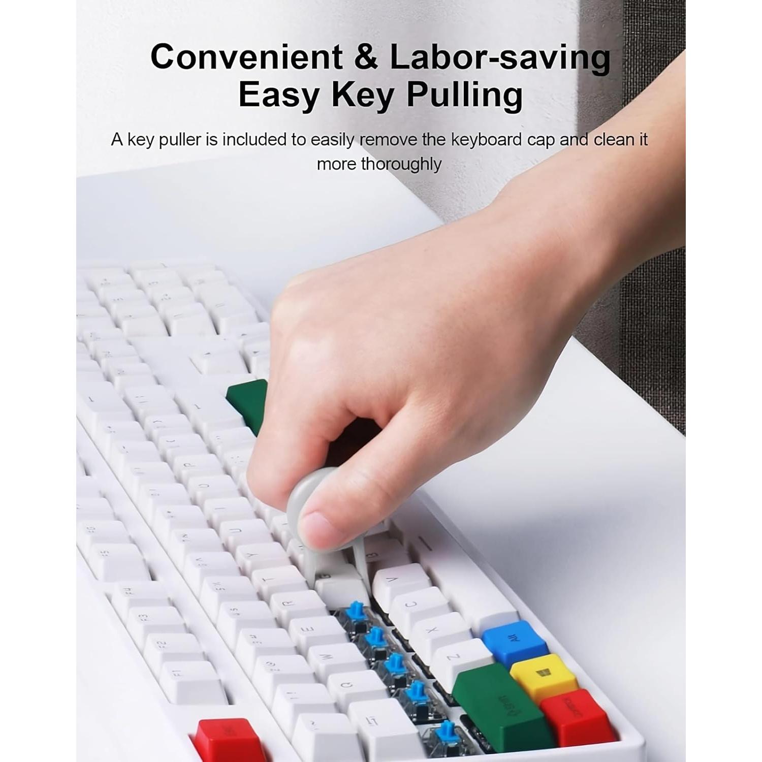 Kit de Limpieza Multifuncional PrimOffice para Teclados y Auriculares