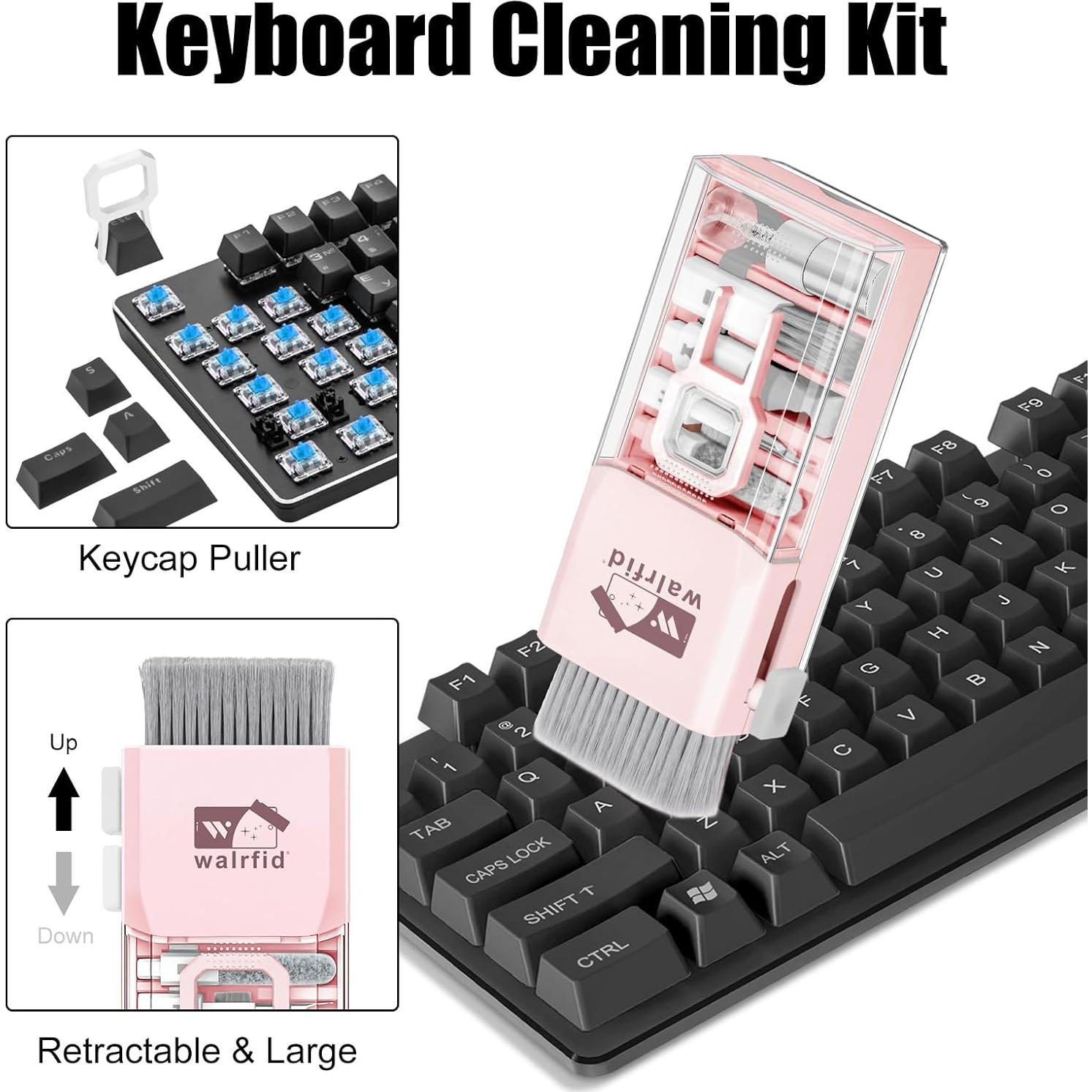 Kit de limpieza 15 en 1 Walrfid para teclado y pantalla 80ml