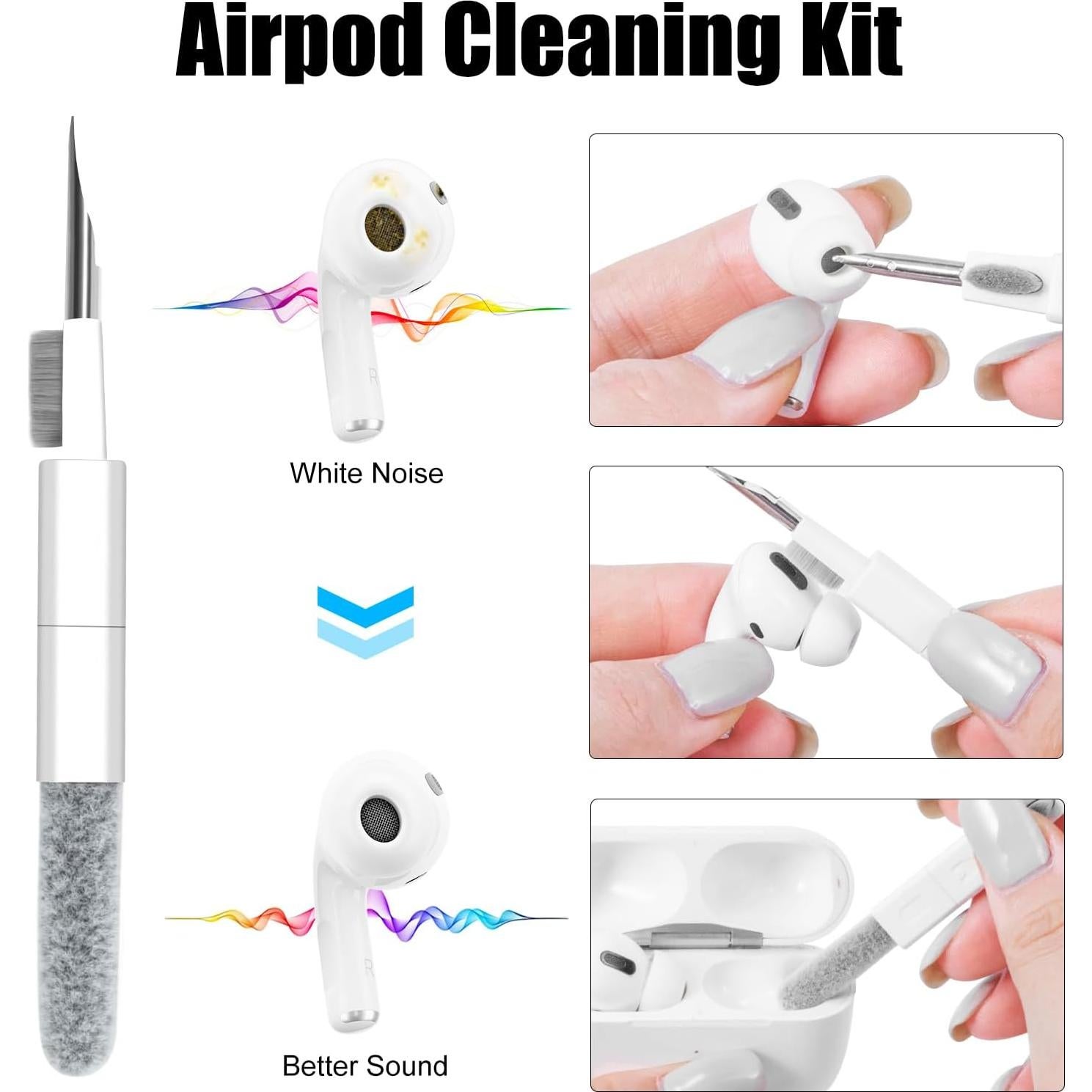 Kit de limpieza 15 en 1 Walrfid para teclado y pantalla 80ml