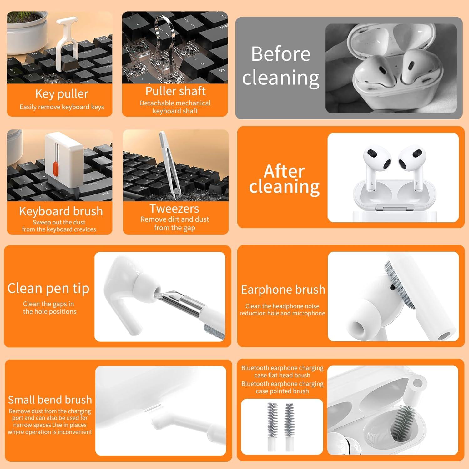 Kit de Limpieza 32 en 1 SUCICO para Teléfonos y Laptops