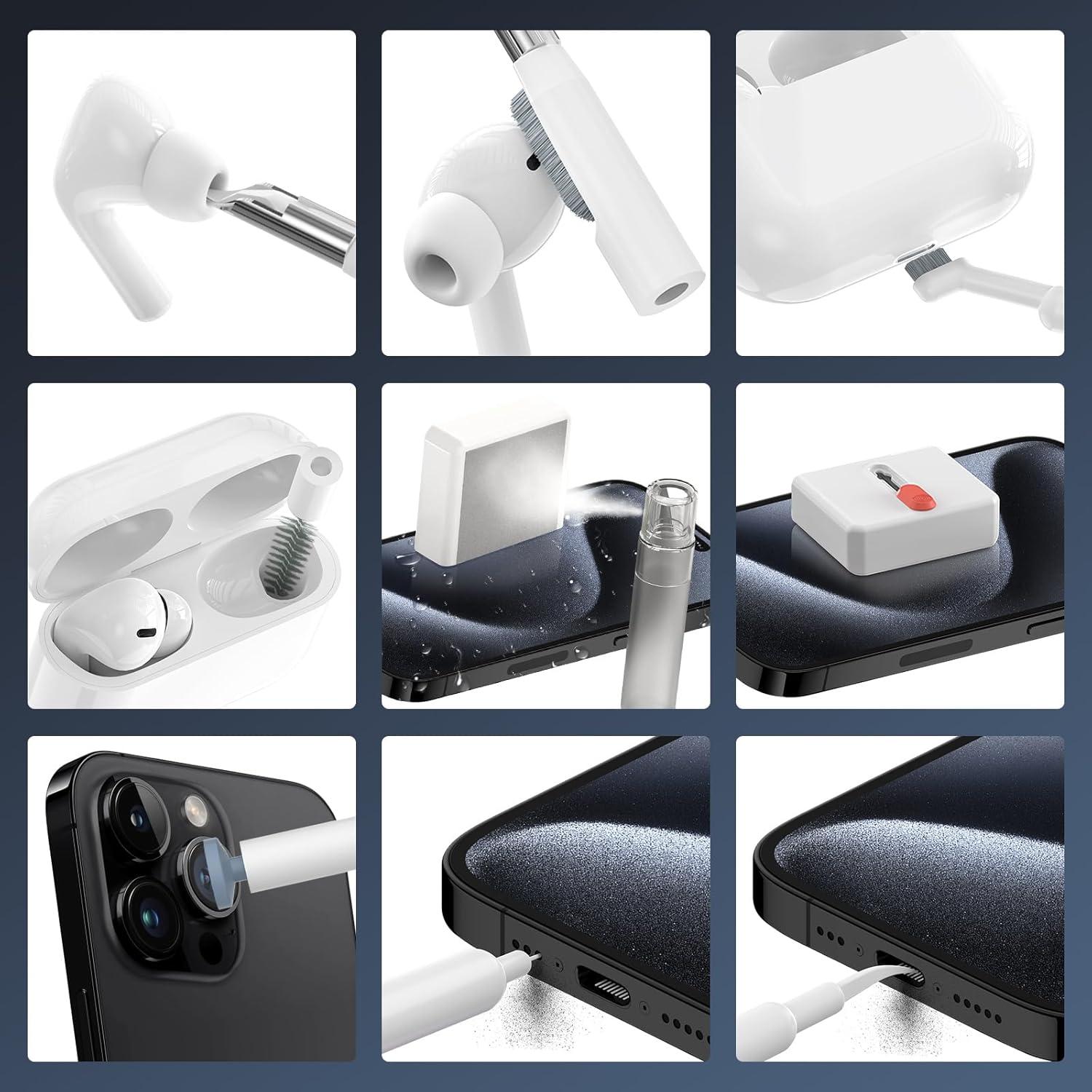 Kit de limpieza 34-en-1 Lynzaa Q20 para dispositivos electrónicos