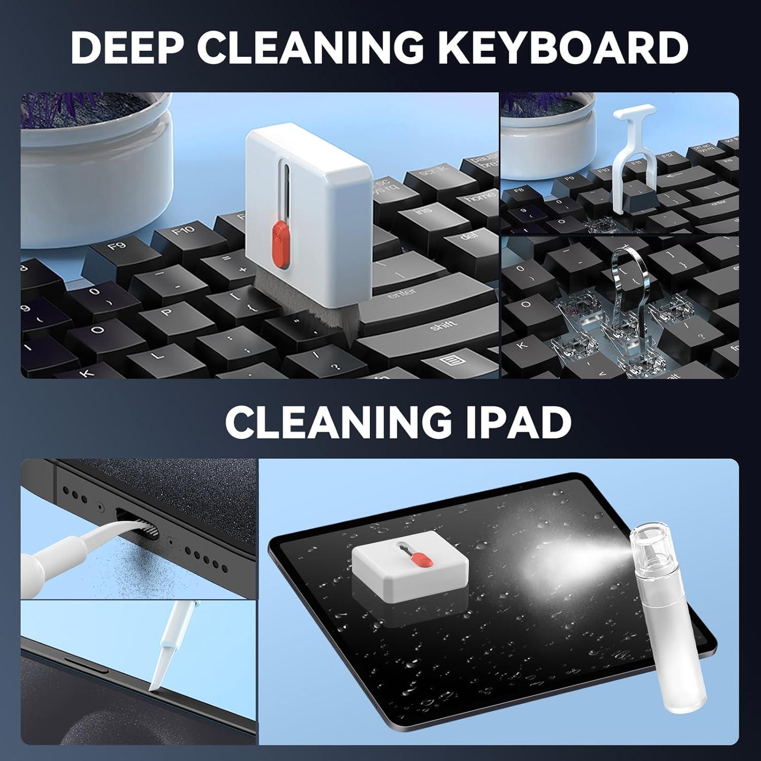 Kit de limpieza 34-en-1 Lynzaa Q20 para dispositivos electrónicos