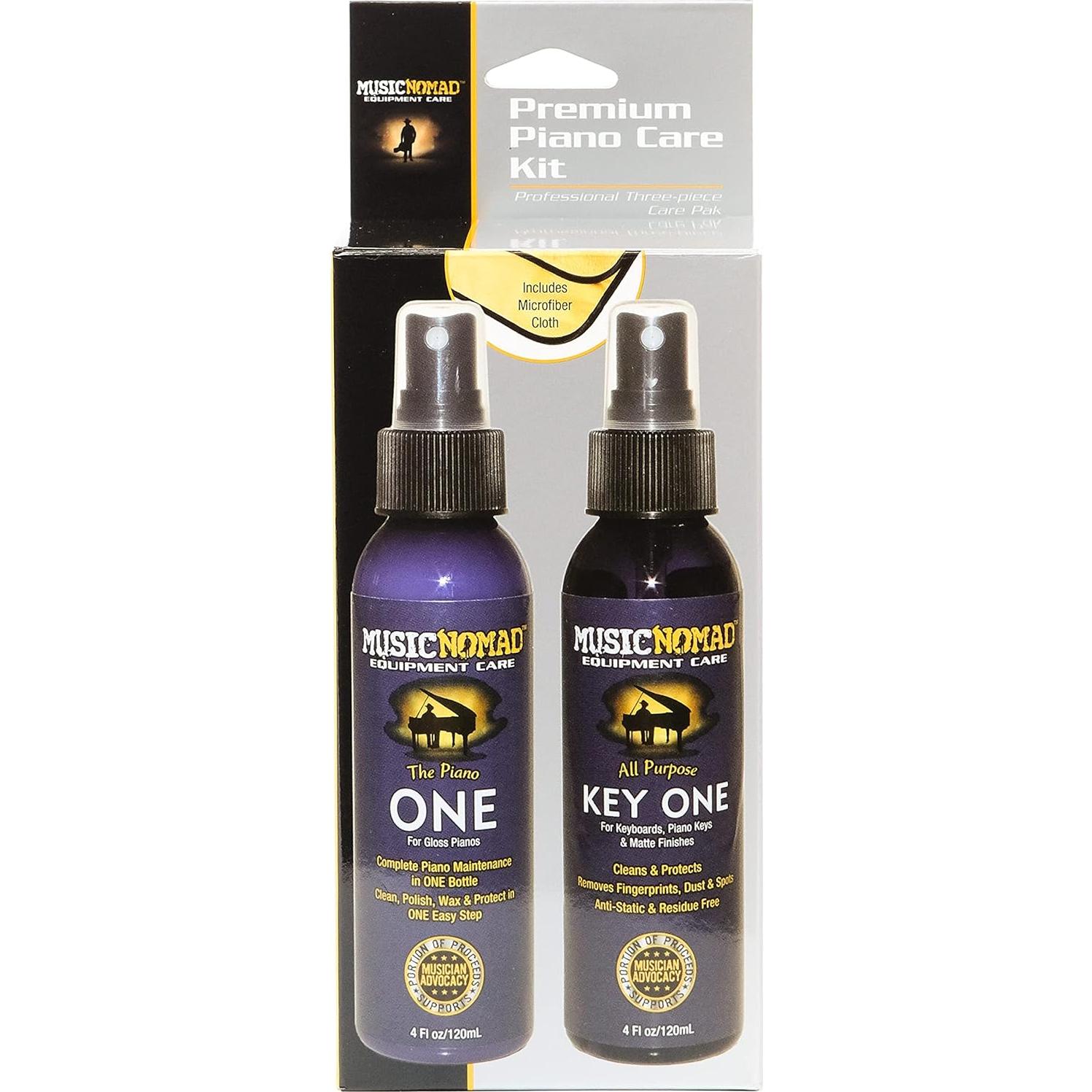 Kit de Cuidado Completo para Pianos Brillantes MusicNomad MN132