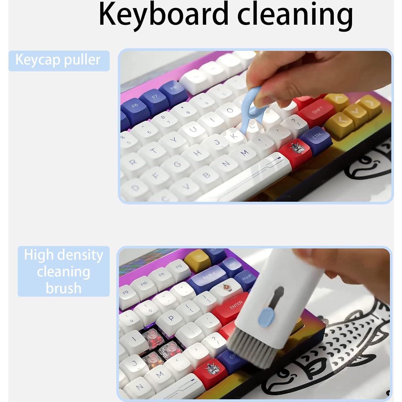 Kit de Limpieza Electrónica 7 en 1 CRYSFIY - Azul