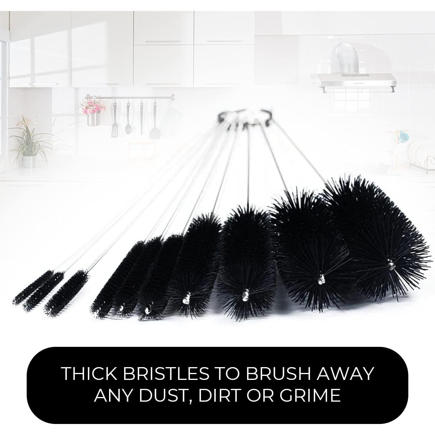 Juego de Cepillos de Limpieza Profunda The Scoopie - 5 Piezas Morado