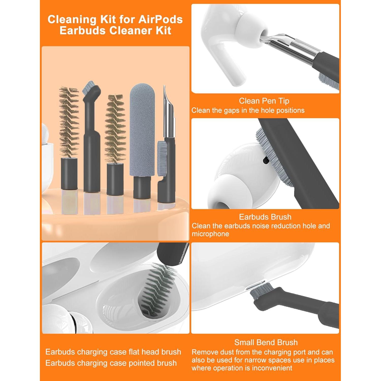 Kit de limpieza 32 en 1 UNNGEIGEI para dispositivos electrónicos