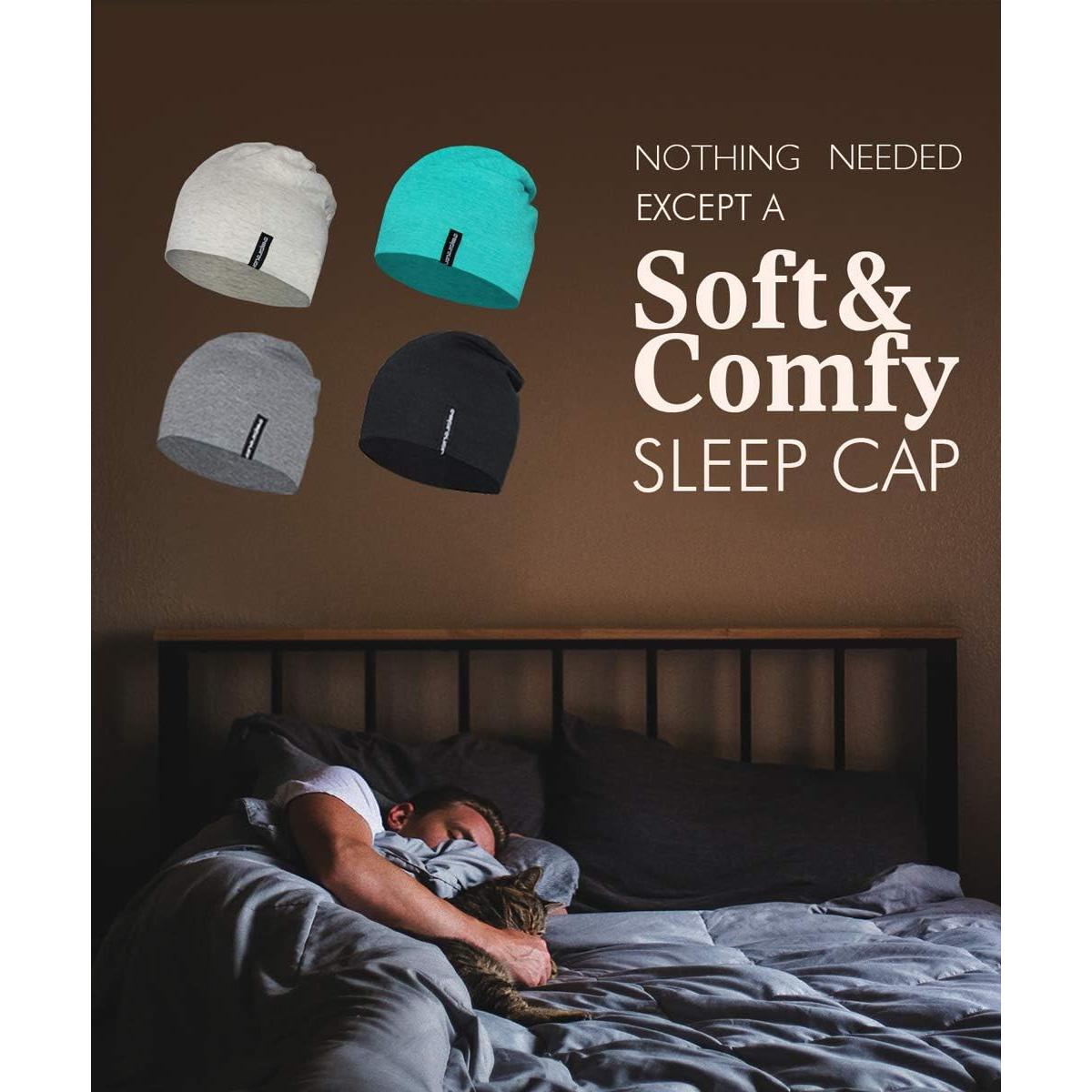 Gorro multifuncional Empirelion negro y gris, ajuste cómodo