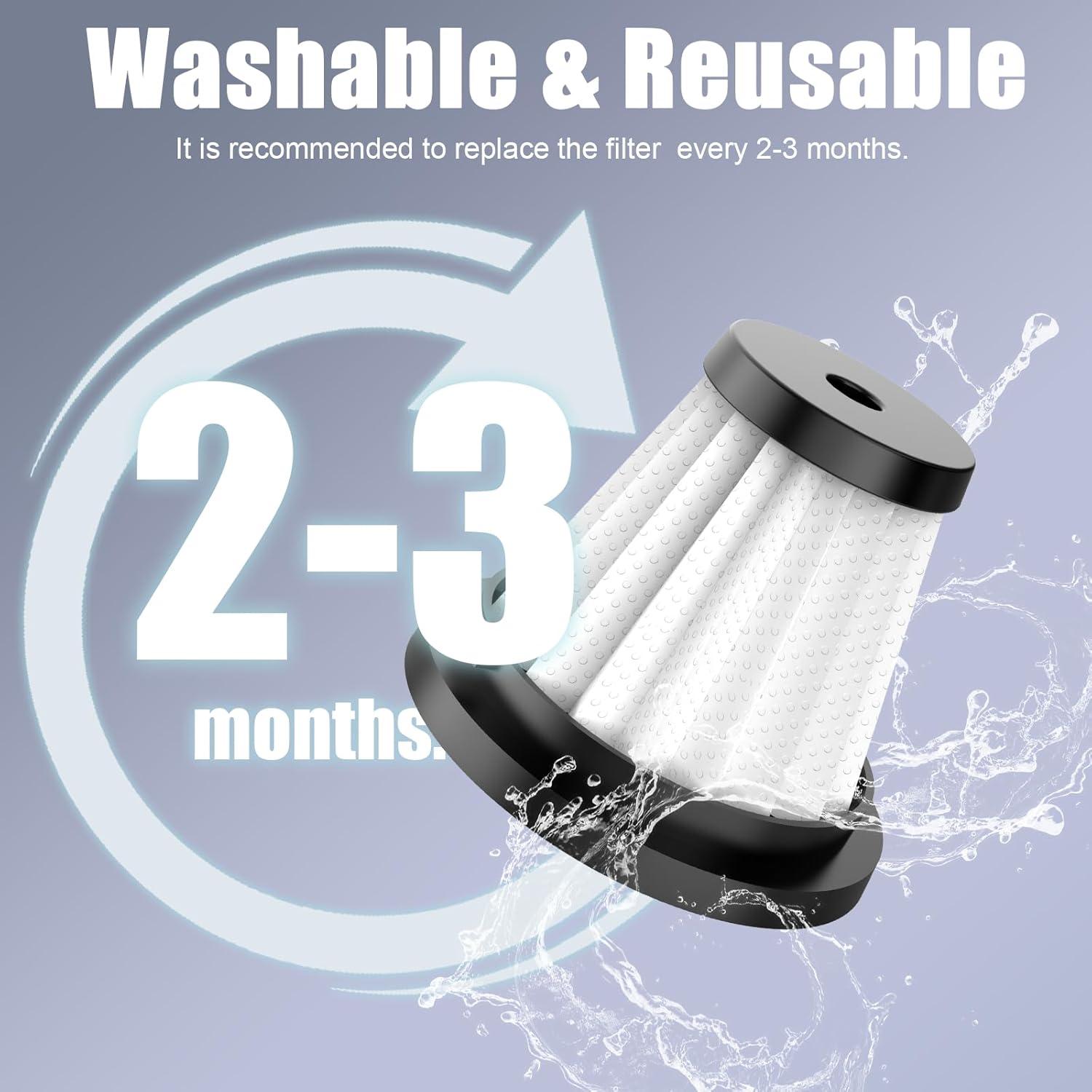 Filtros HEPA Reemplazo Hayousui KVC07 KVC09 - Paquete de 2