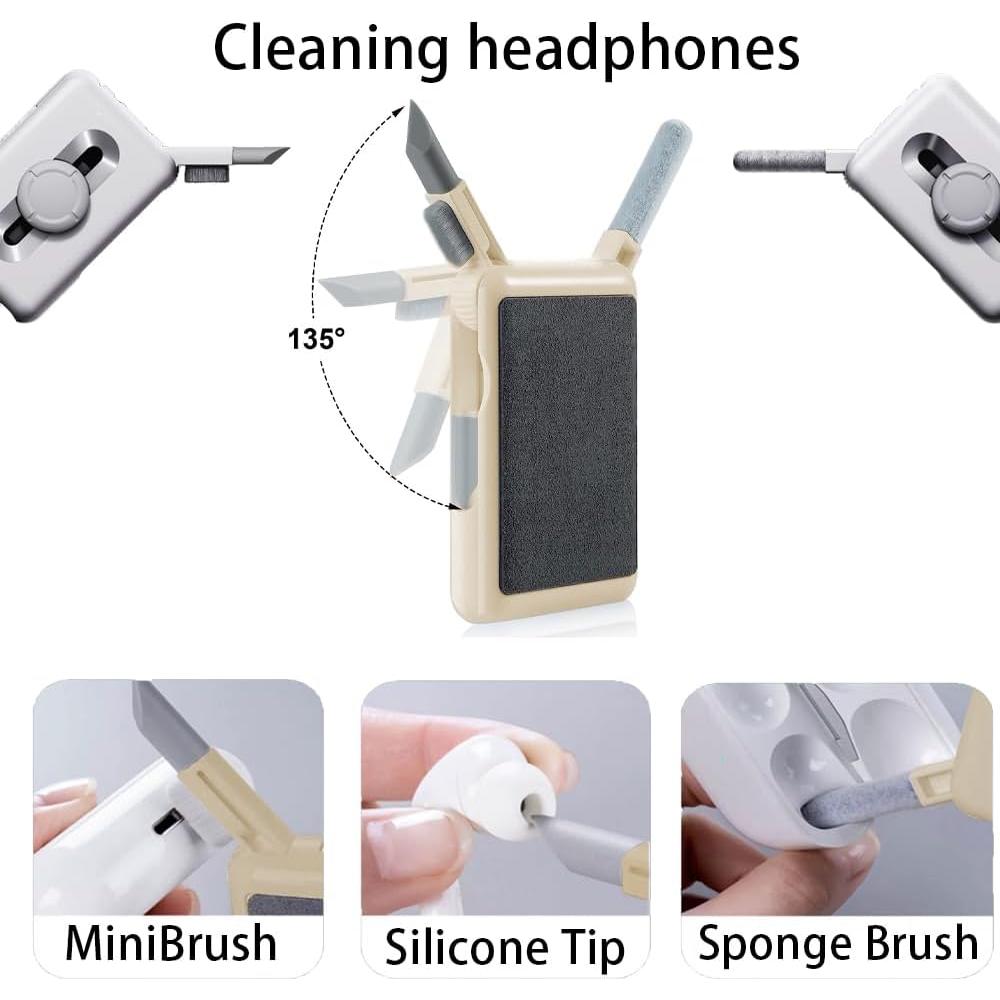 Kit de Limpieza Electrónica Keyanlai CG01 con Cepillo y Paño