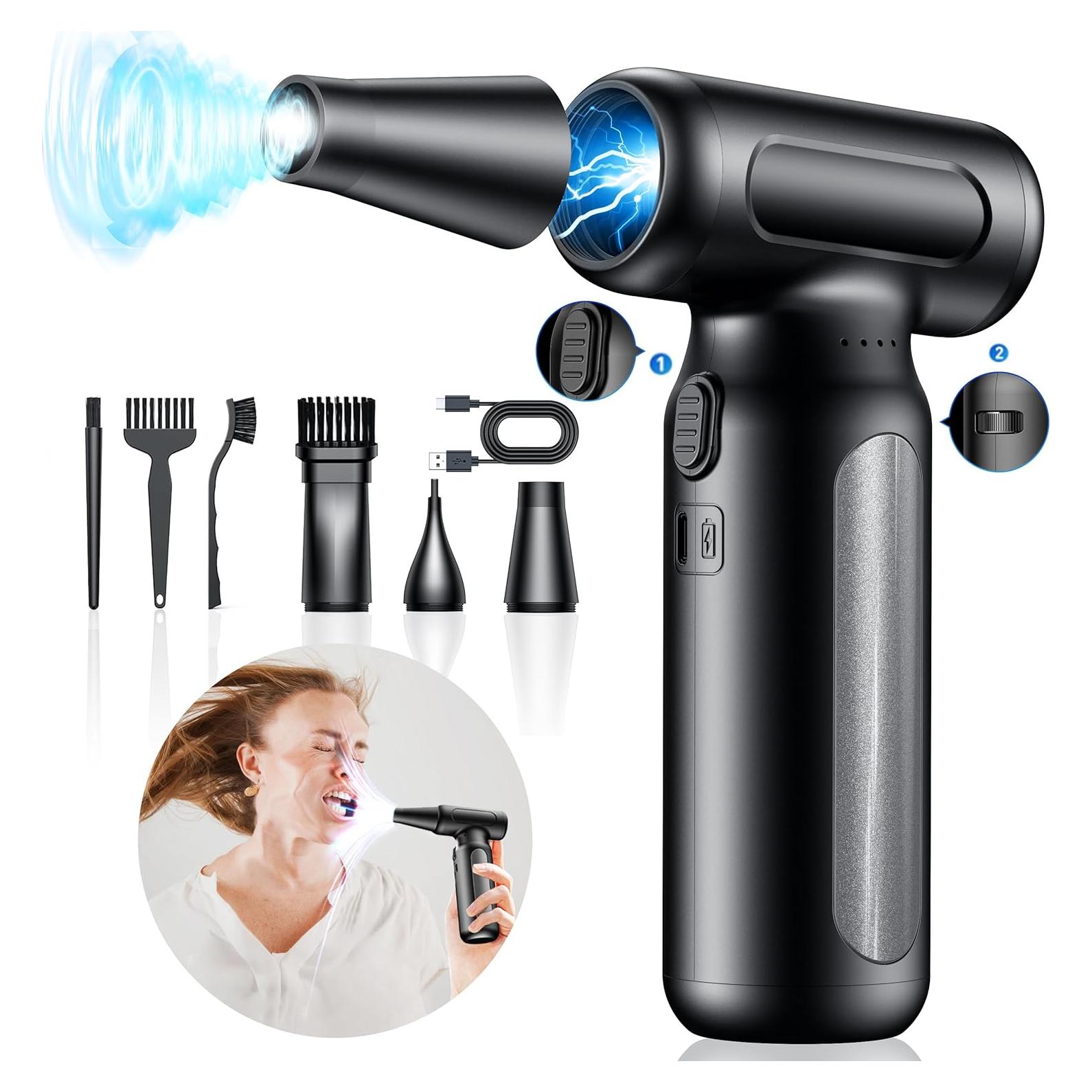 Soplador de Aire Comprimido Eléctrico TRANSWARRIOR C3 33,000 RPM