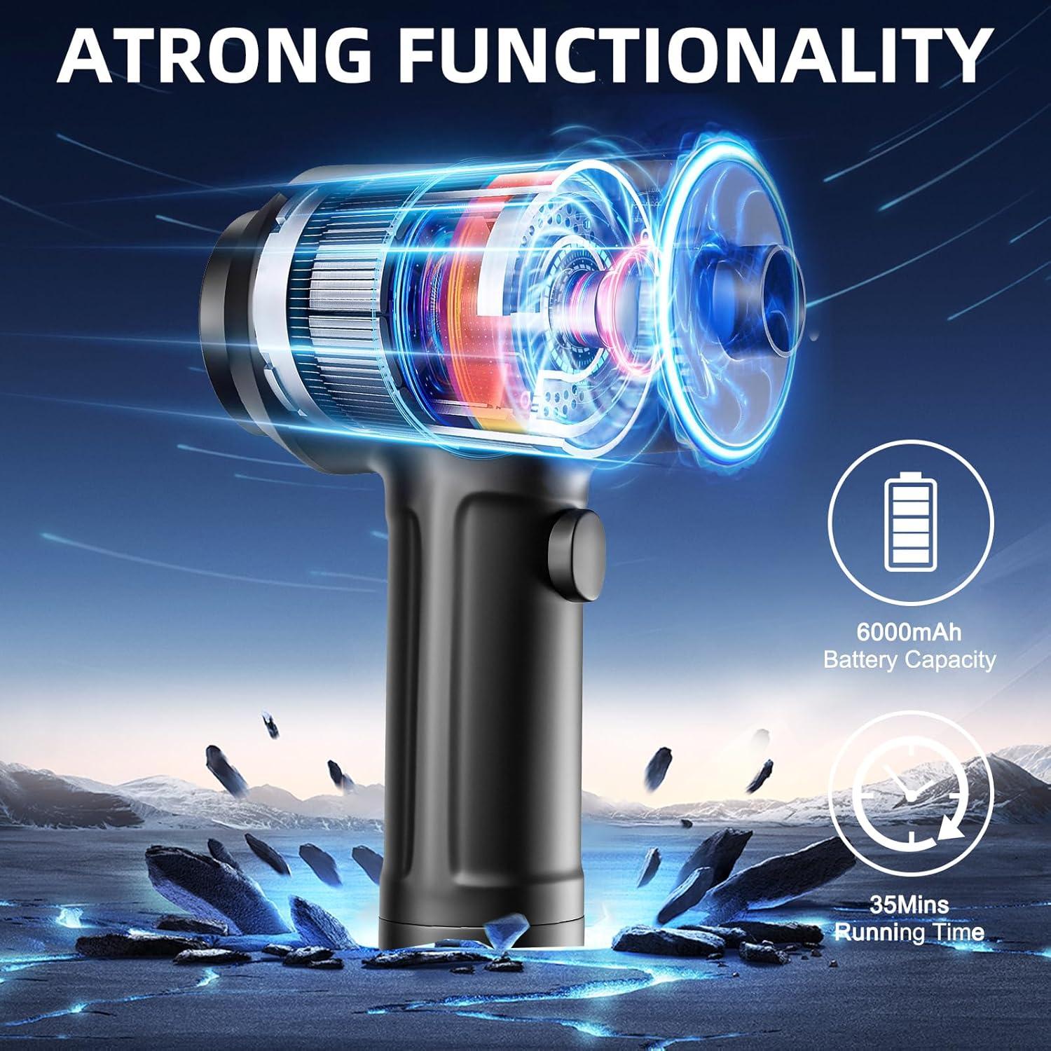 Soplador de Aire Comprimido Omicarry 3 Velocidades 51000RPM