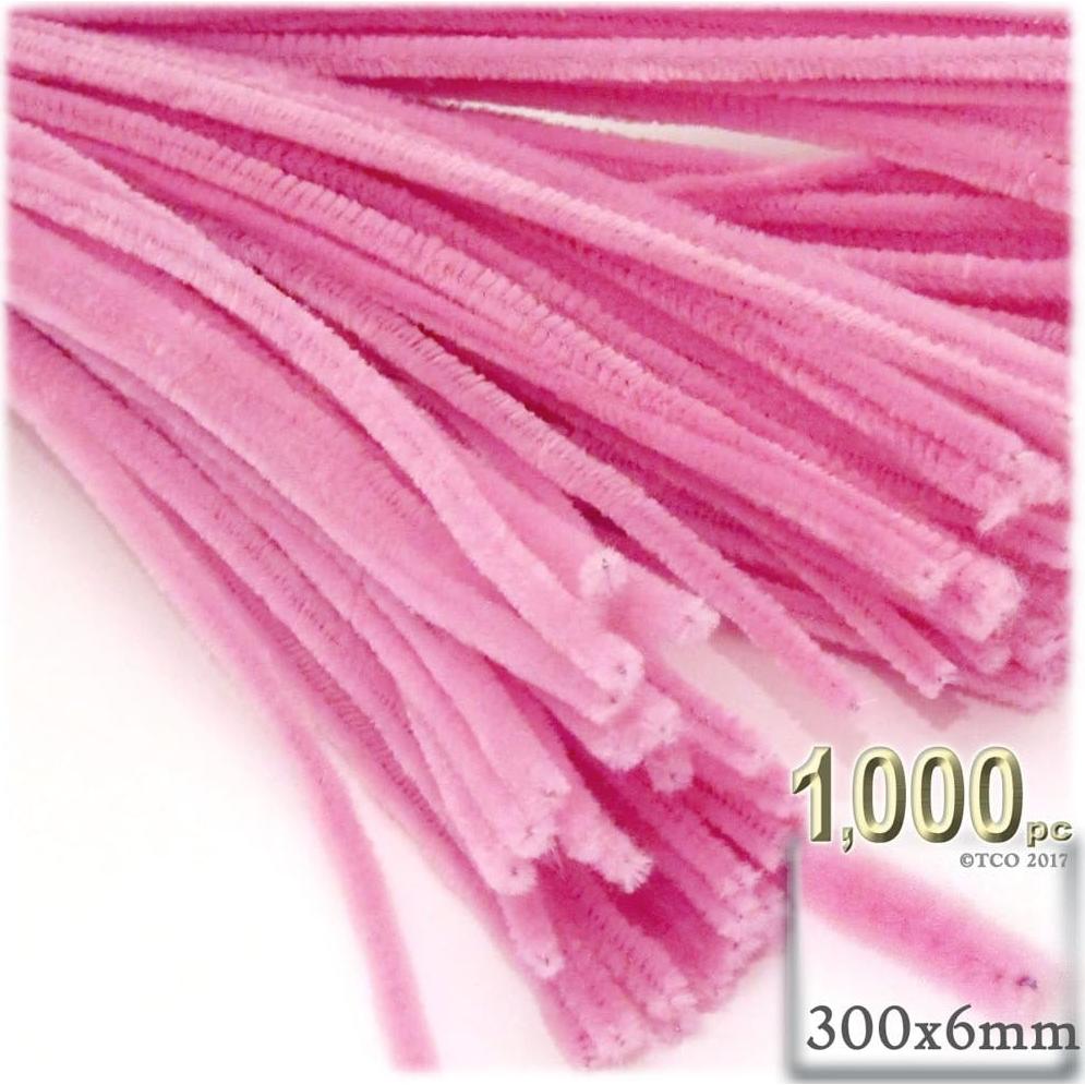 Tallos de Chenille The Crafts Outlet 1000 Piezas 30 cm Verde