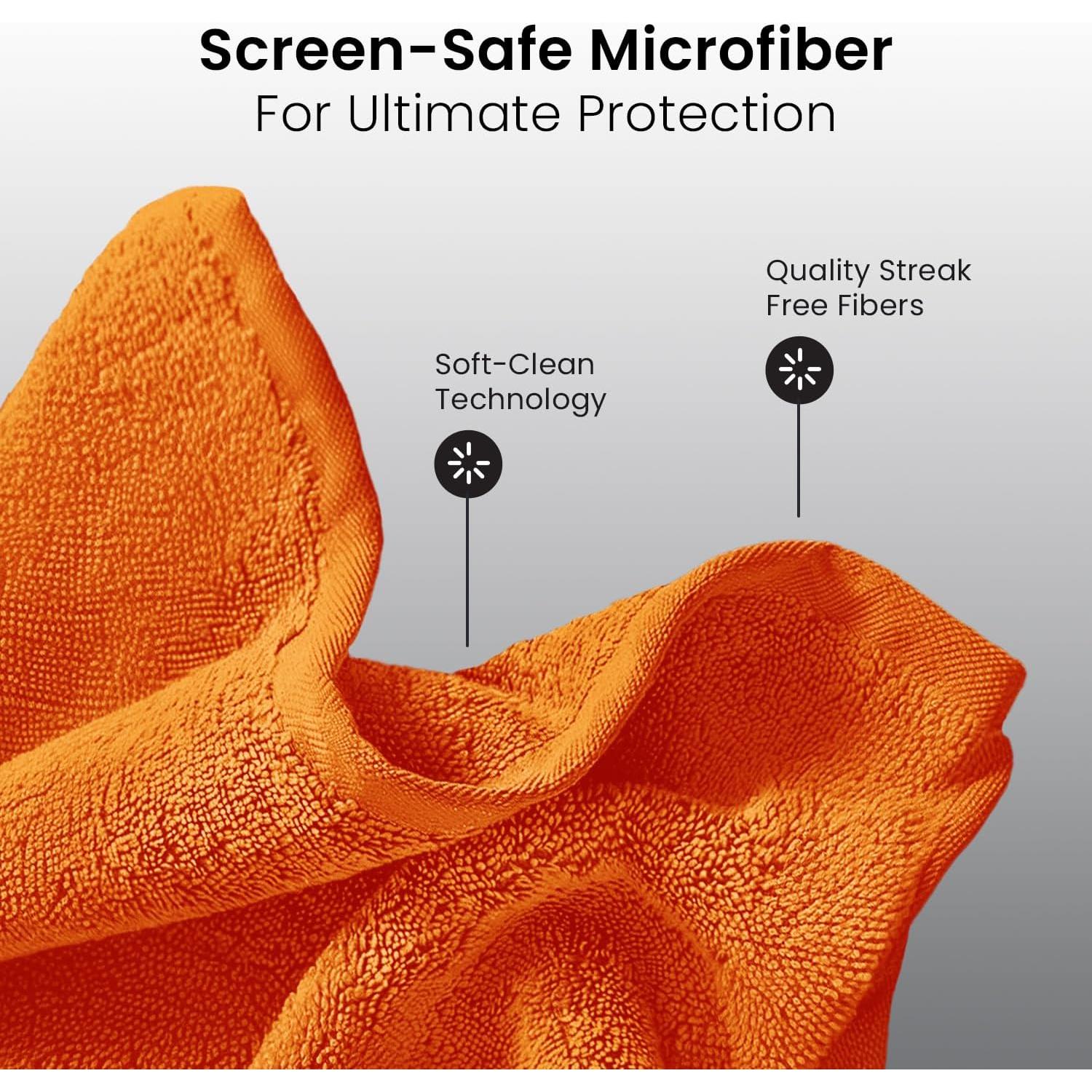 Toallitas Limpiadoras de Pantallas EVEO 40 Unidades - Sin Rayas