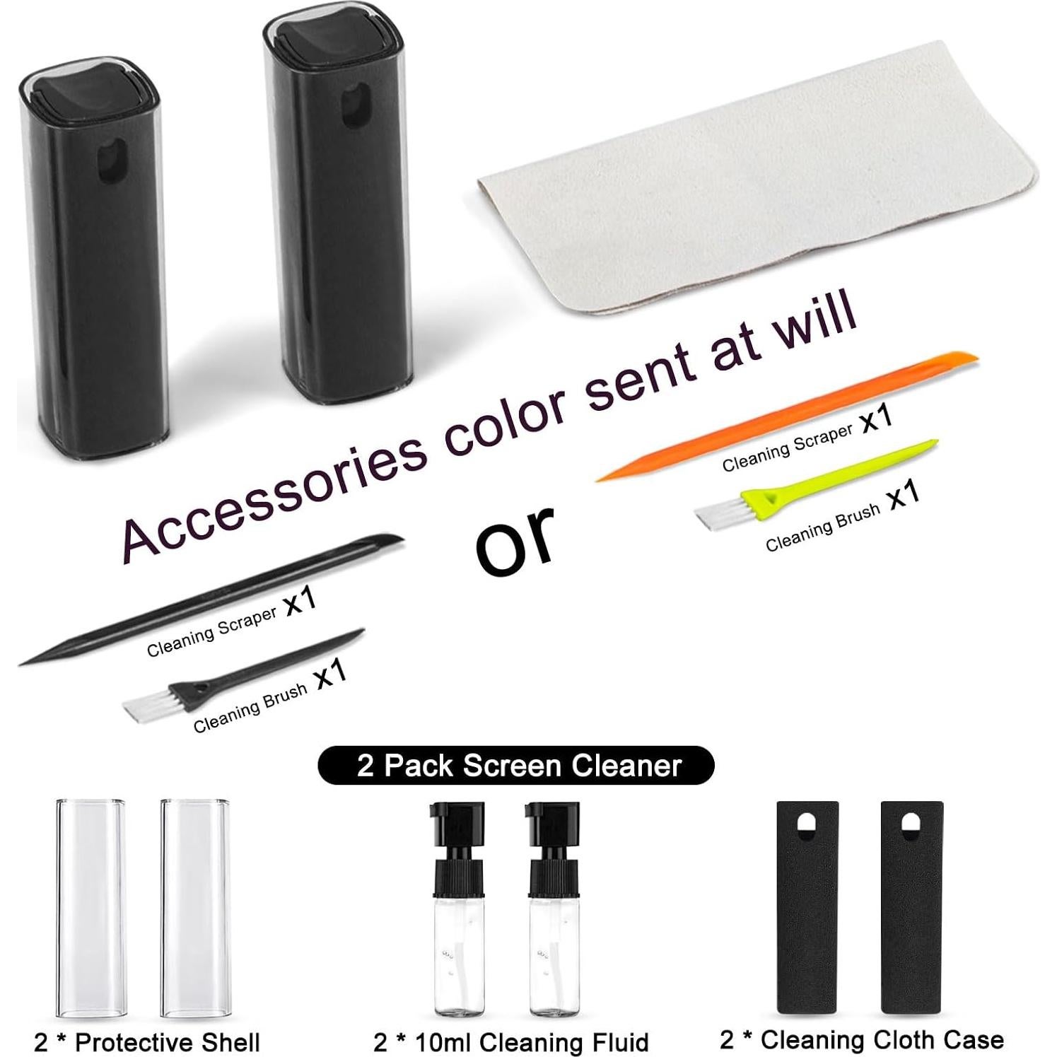 Kit Limpiador de Pantalla 2-en-1 walrfid - Spray y Paño