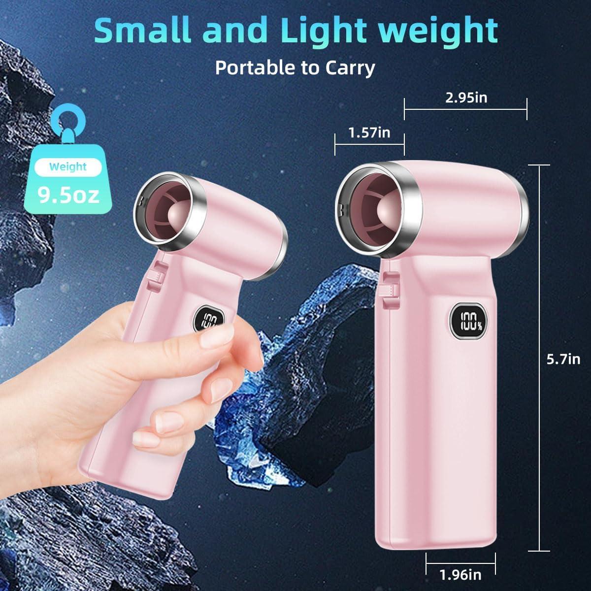 Soplador de Aire Comprimido Sunmeg YF02 Rosa 55W 110000RPM