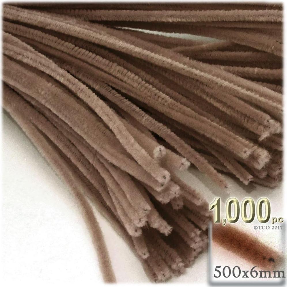 Tallarines de Chenille The Crafts Outlet 1000 pcs Rosa Fucsia 50 cm