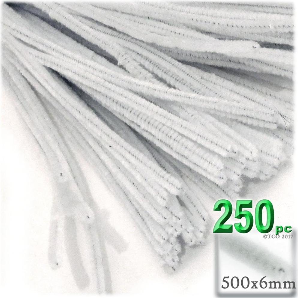 Tallos de Chenille The Crafts Outlet 50 cm Amarillo Sol 250 pcs