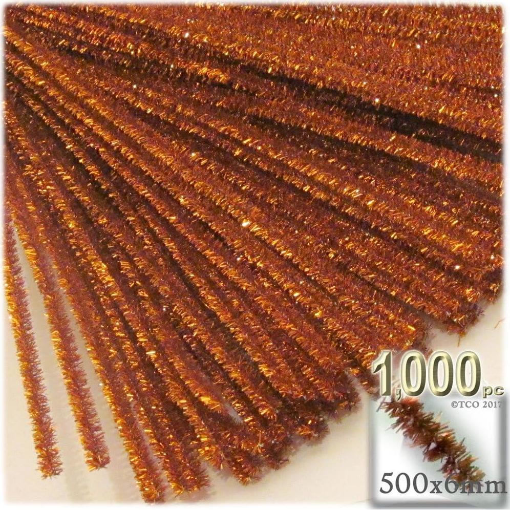 Tallos de Chenille The Crafts Outlet 1000 piezas Amarillo 50 cm