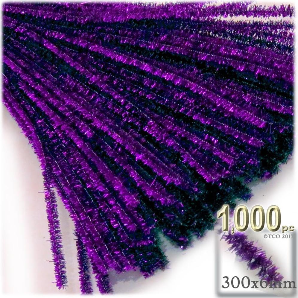 Tallarines de Chenille The Crafts Outlet 30cm 1000p Azul Oceánico